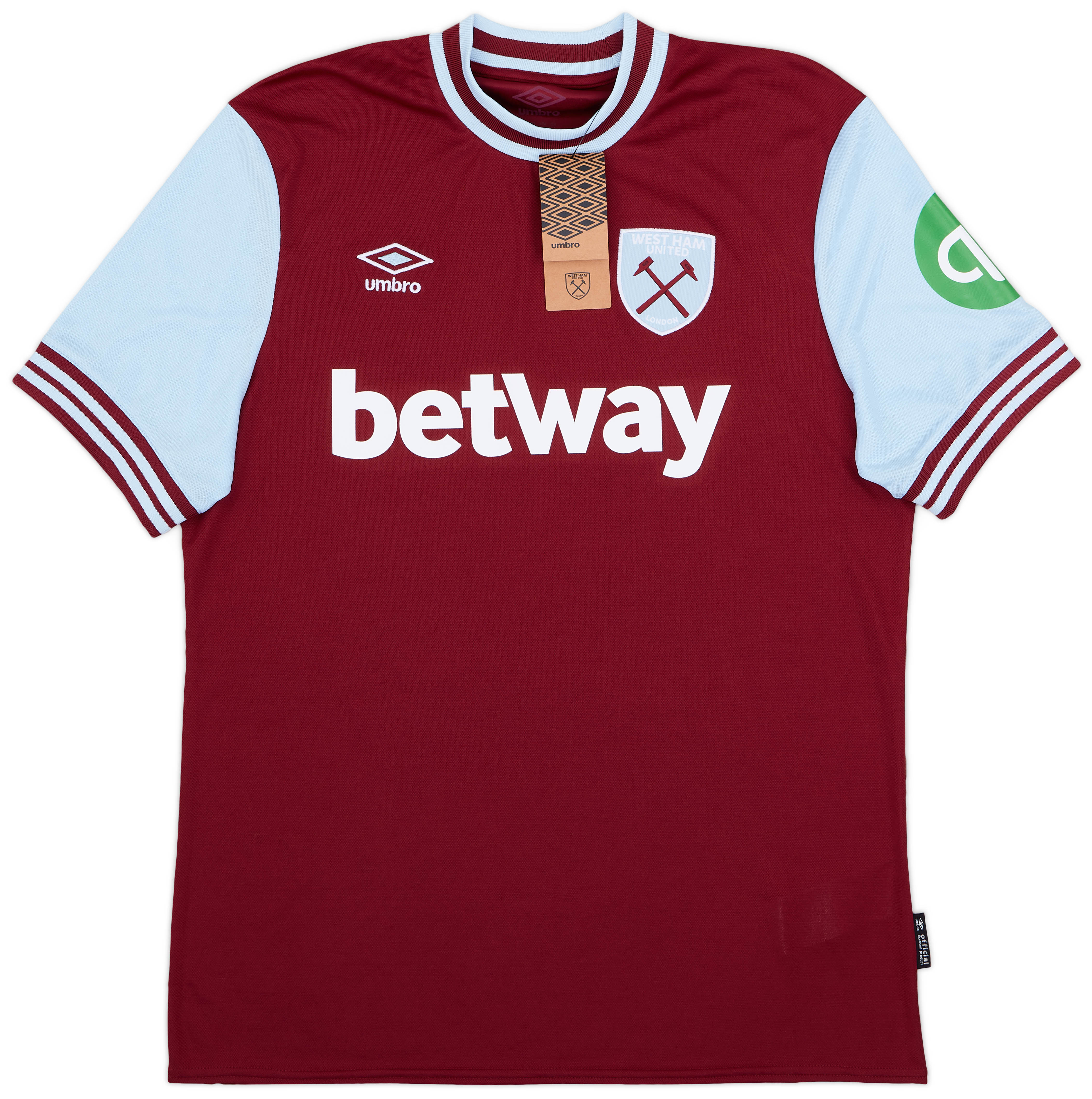 202425 West Ham Home Shirt