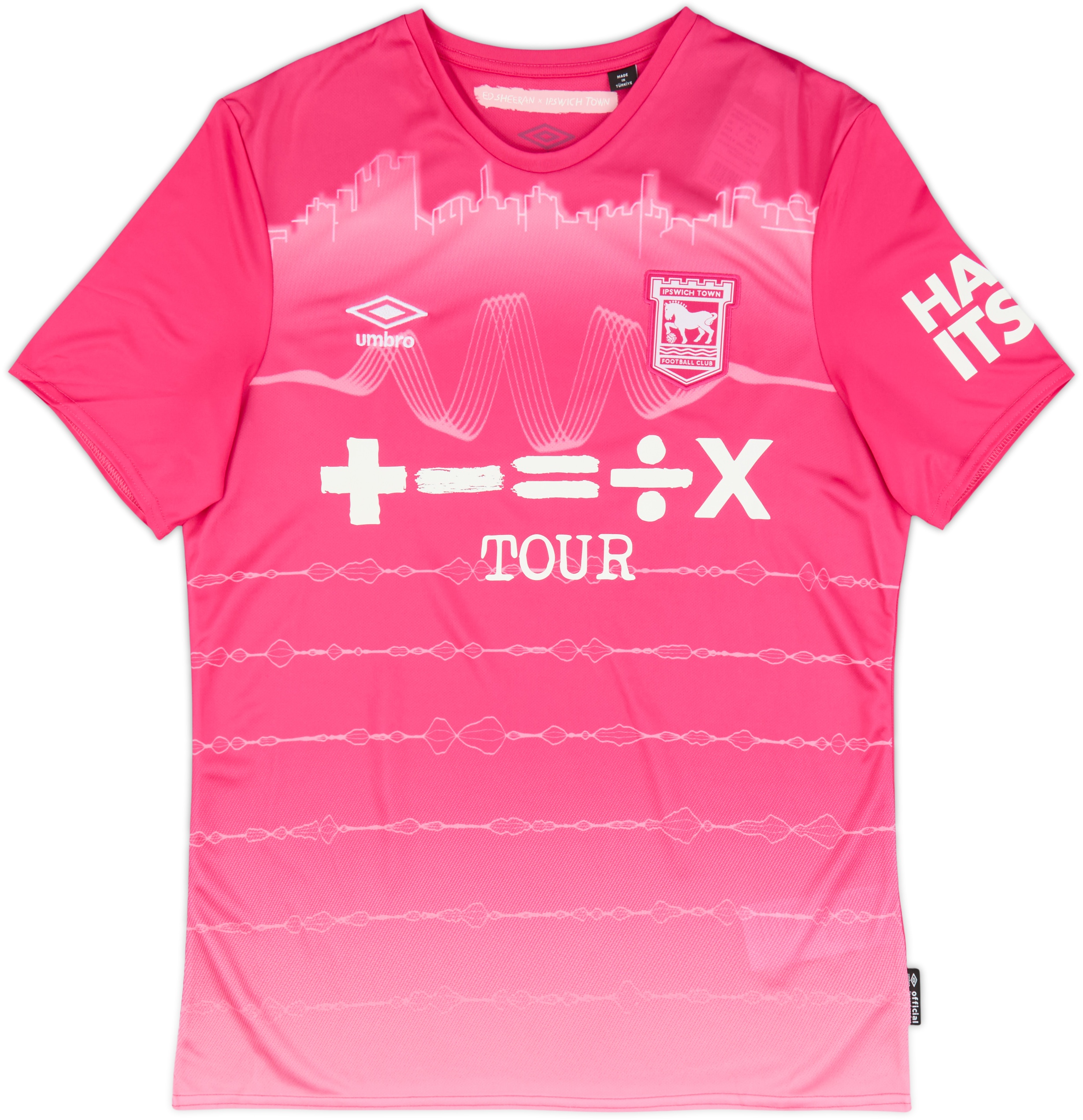 Maillot entraînement Nike Joga Bonito rouge sur
