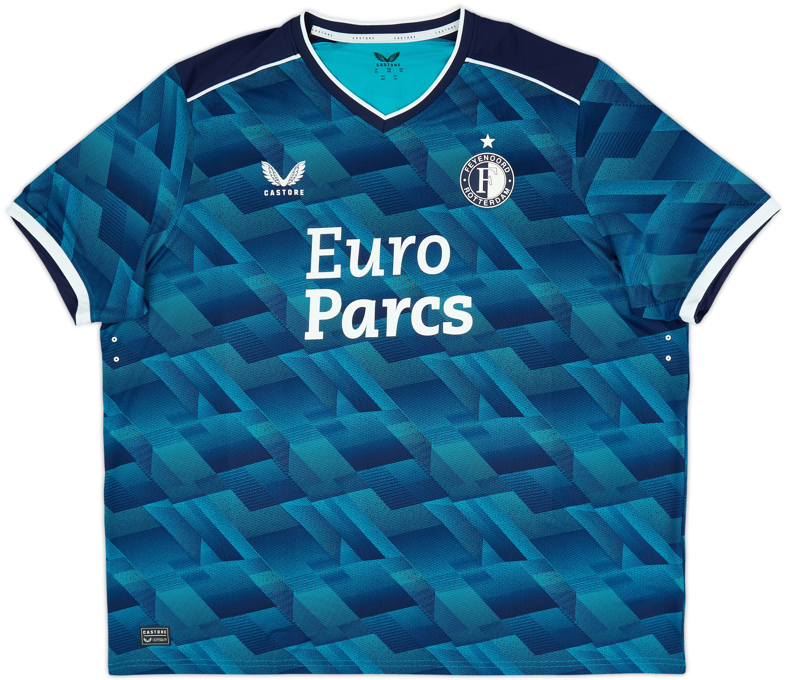 2023-24 Feyenoord Authentic Away Shirt (4XL)