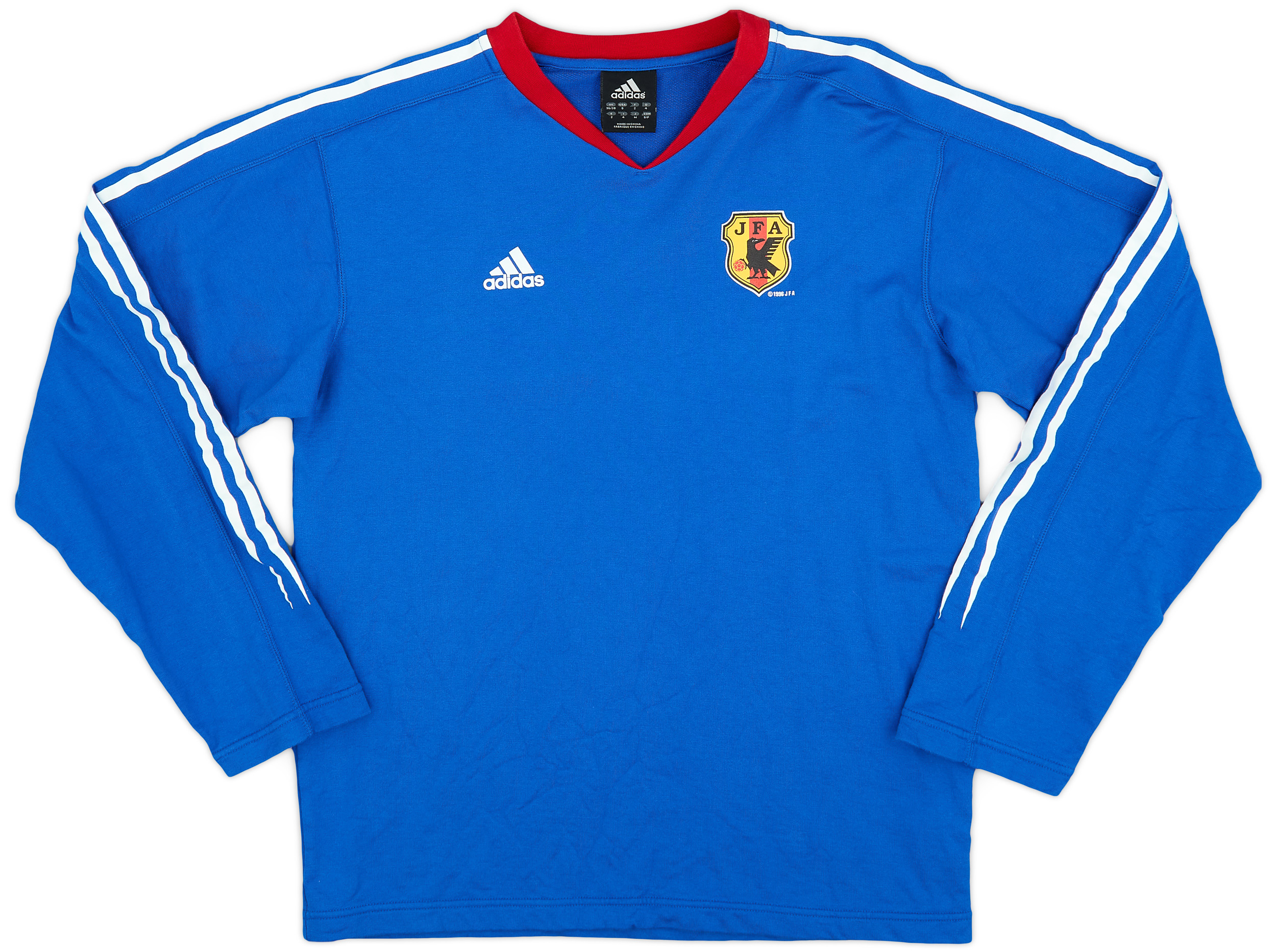 ウェア old adidas Japan Football L/S TR Jersey 508c3bb0c80ad469123646dcbd13b0
