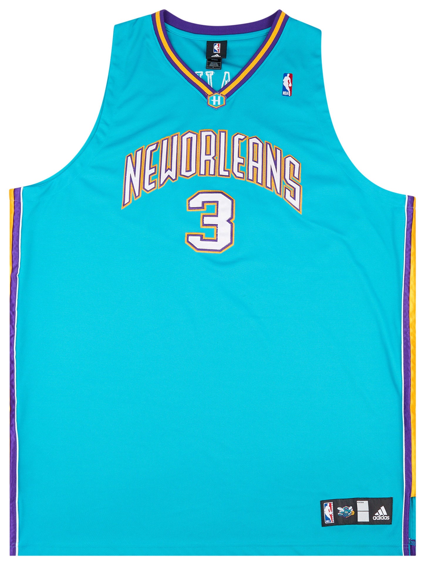 2006-08 Authentic New Orleans Hornets Paul #3 adidas Jersey 2006-08 Authentic New Orleans Hornets Paul #3 adidas Jersey