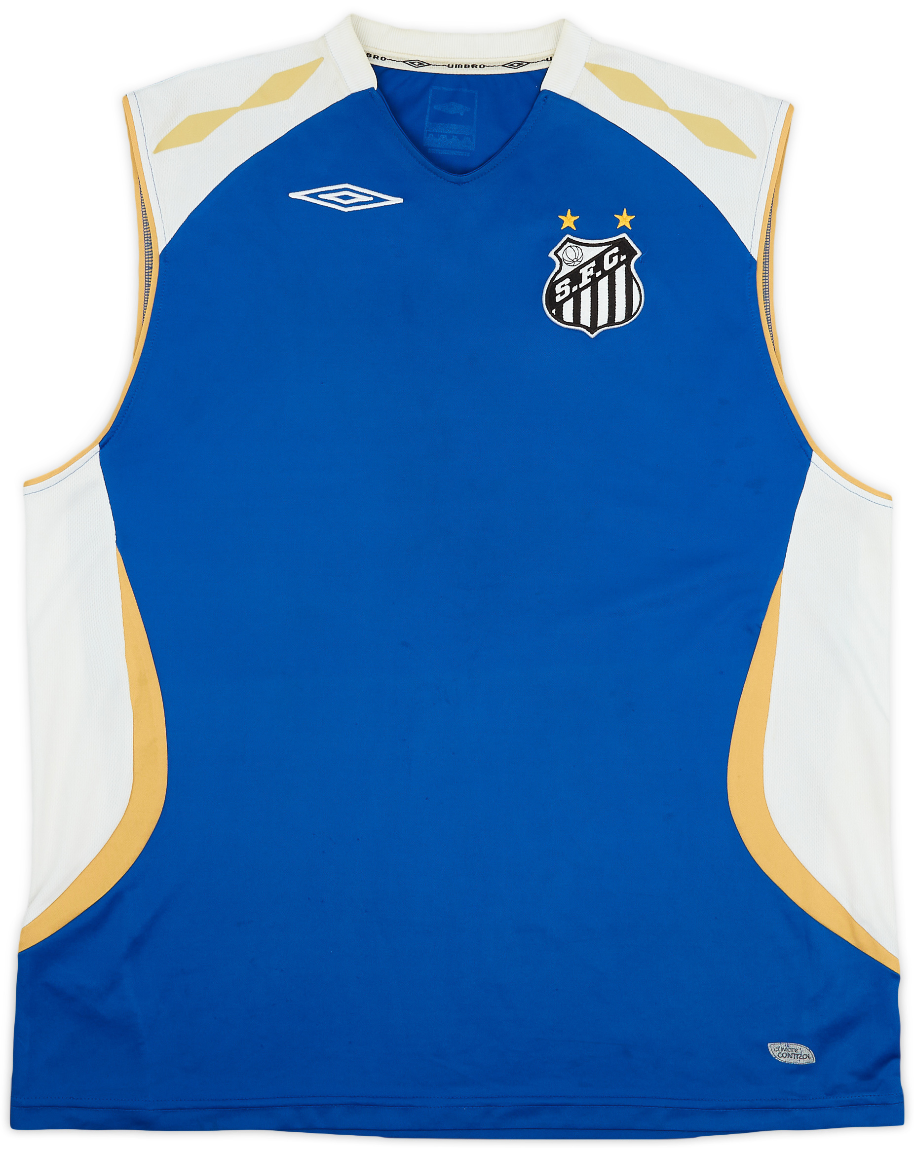 2010-11 Santos Umbro Training Vest - 8/10 - (XXL)