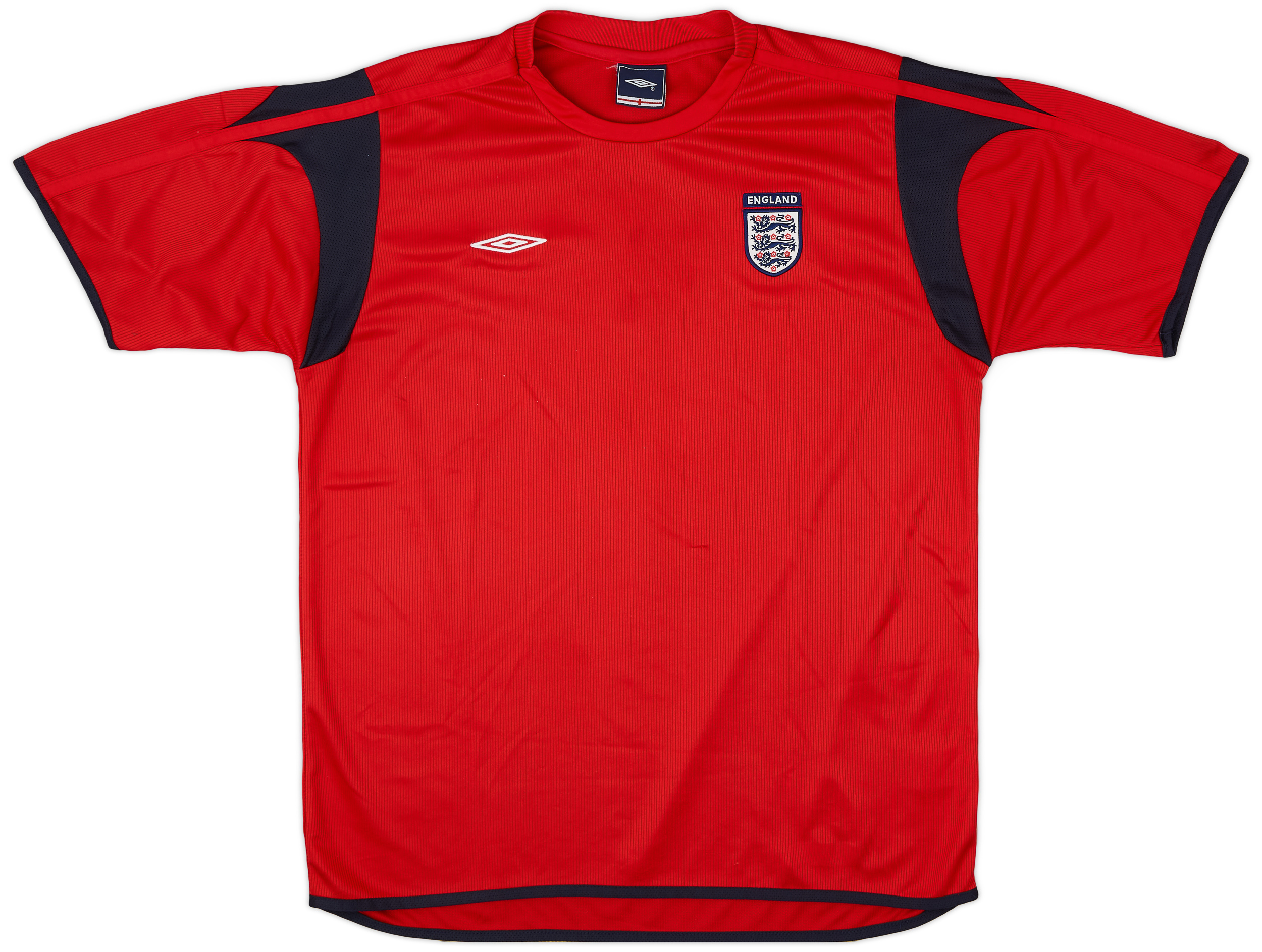 Umbro Angleterre Maillot extérieur 2004/06 Homme XL Rouge
