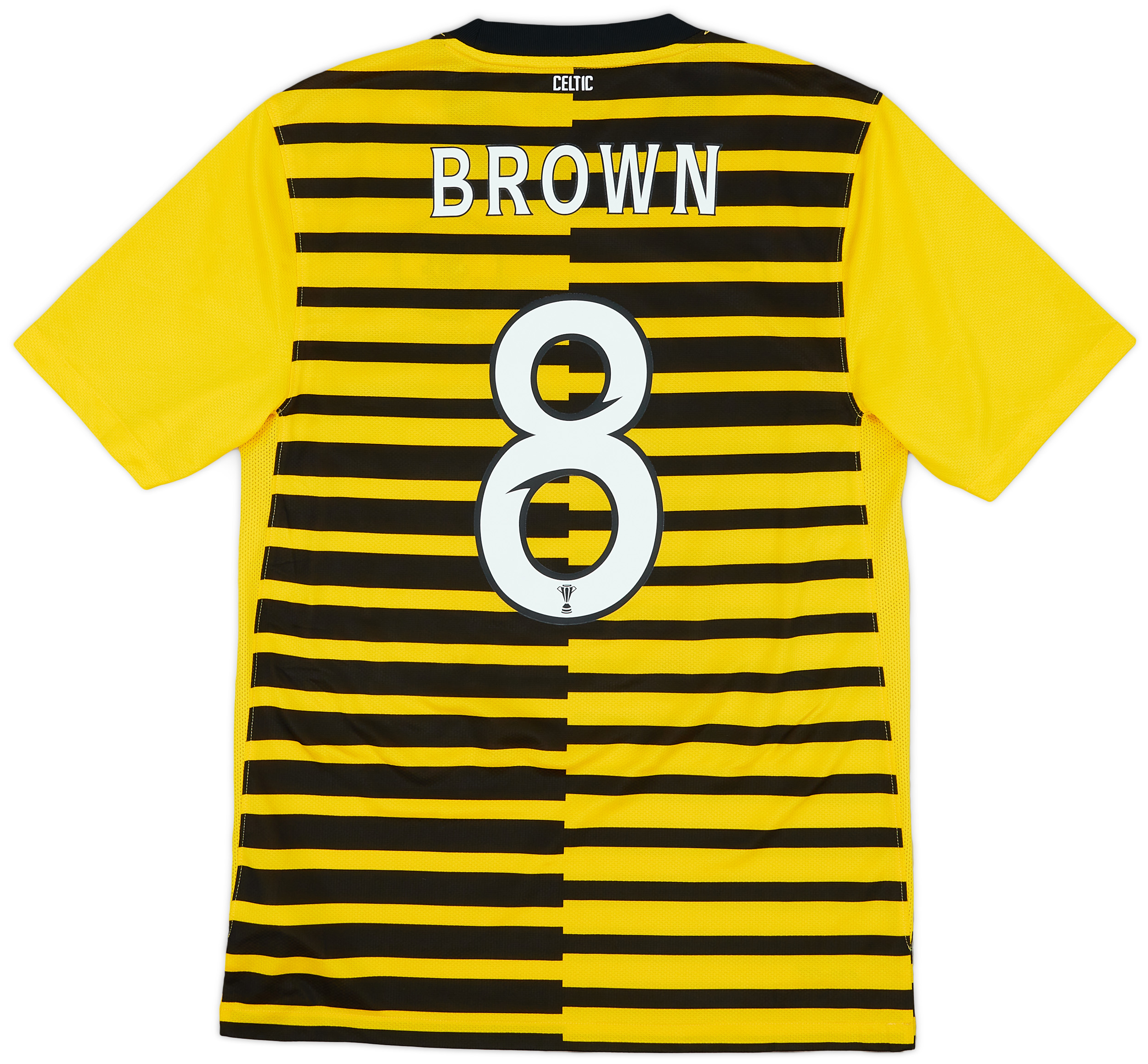 2011-12 Celtic Third Shirt Brown #8 - 8/10 - (S)