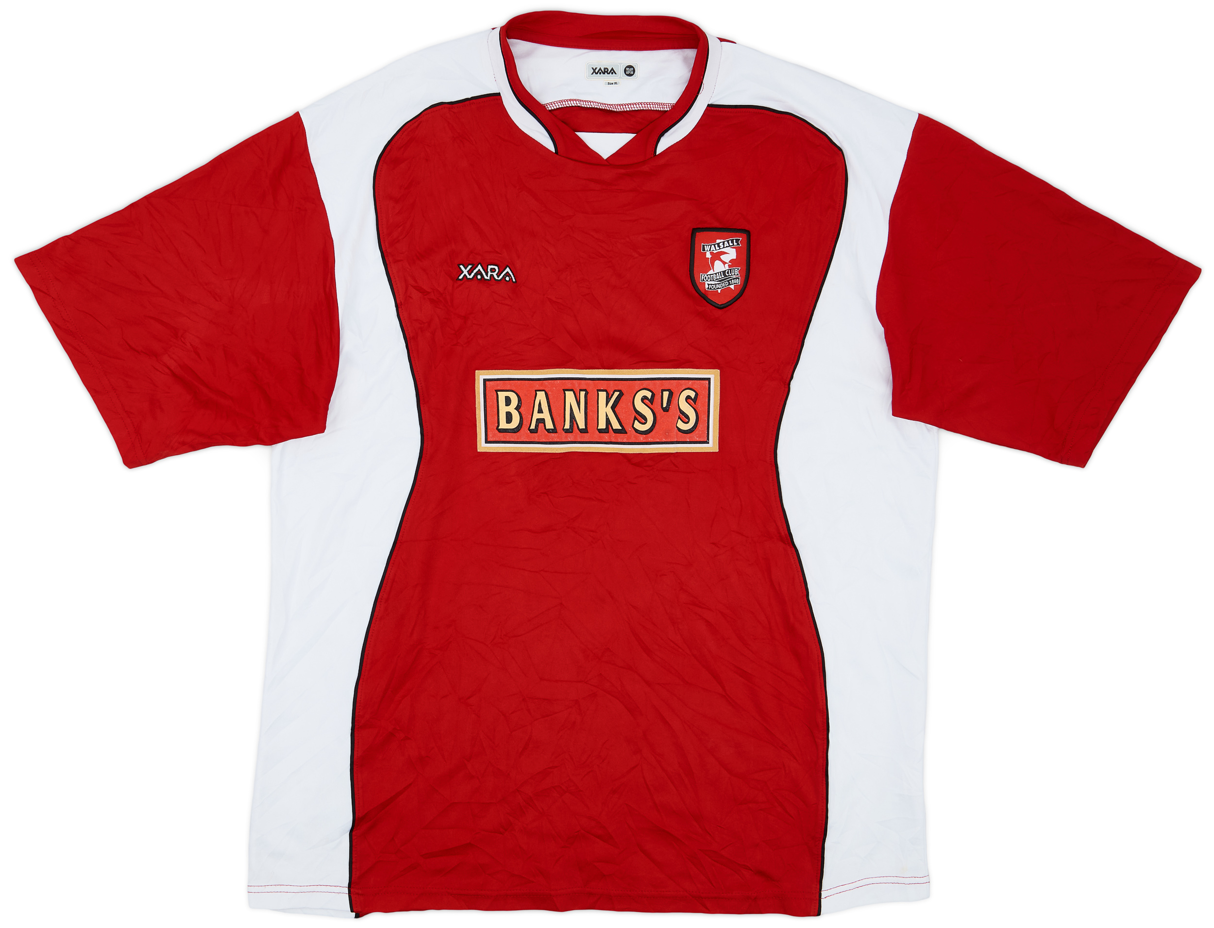 200304 Walsall Home Shirt 8/10 (XL)