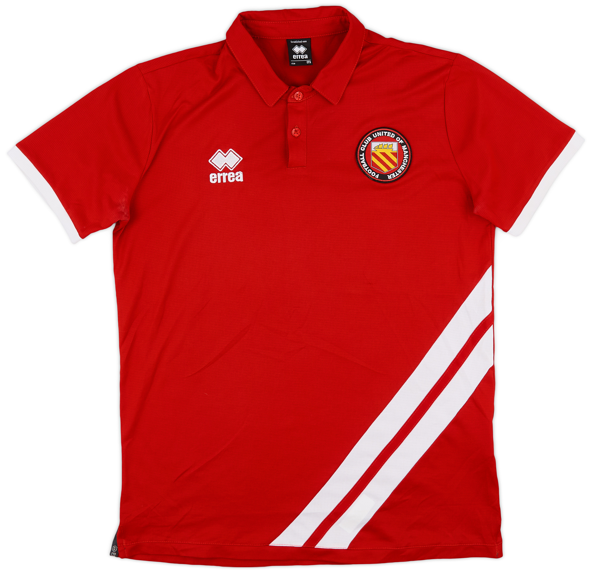 2019-20 FC United of Manchester Errea Polo Shirt - 8/10 - (M)
