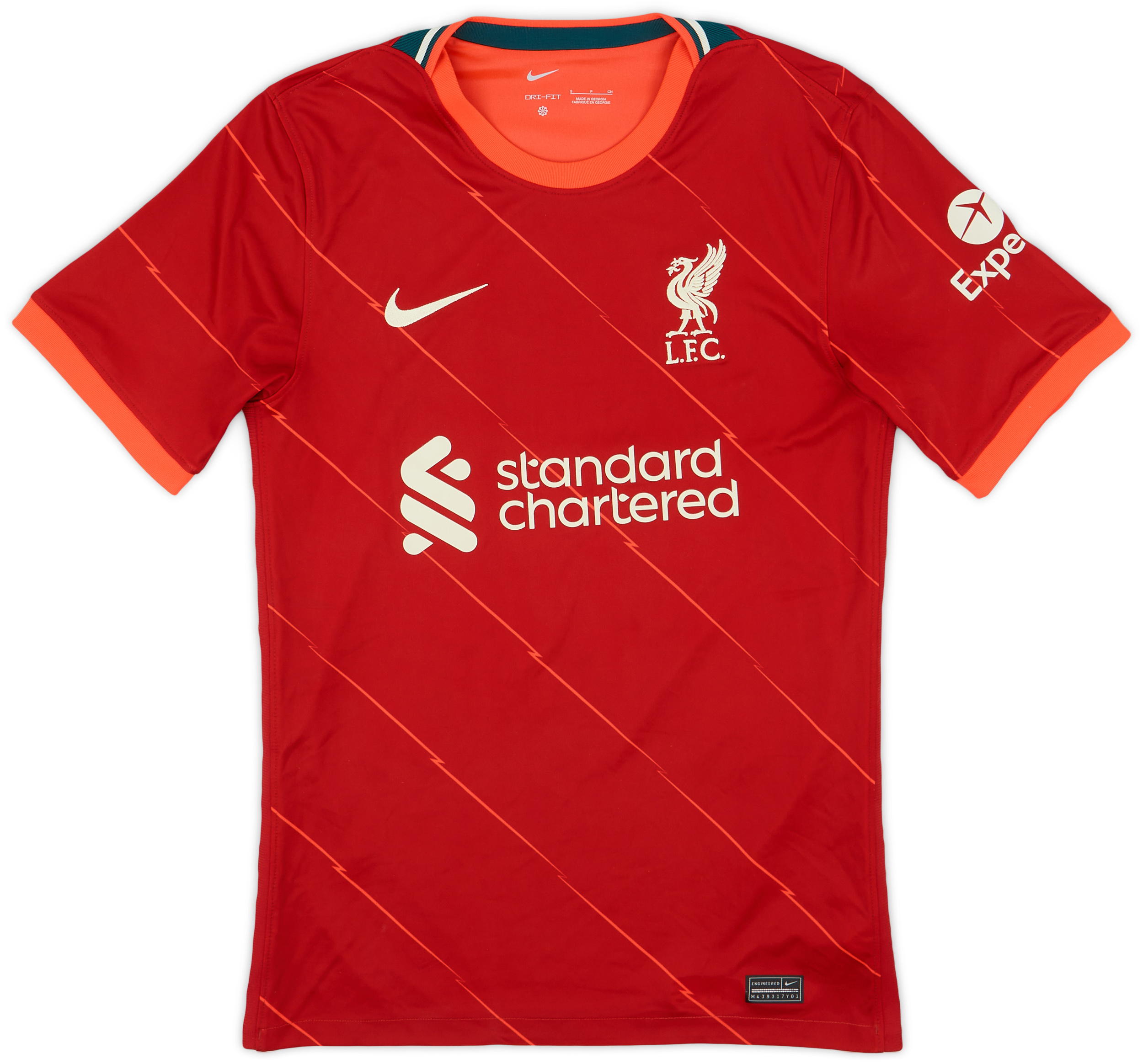 Liverpool FC M. Salah Dri-FIT シャツ L Mohamed Salah Liverpool 2024/25 Match Away Men's Nike Dri
