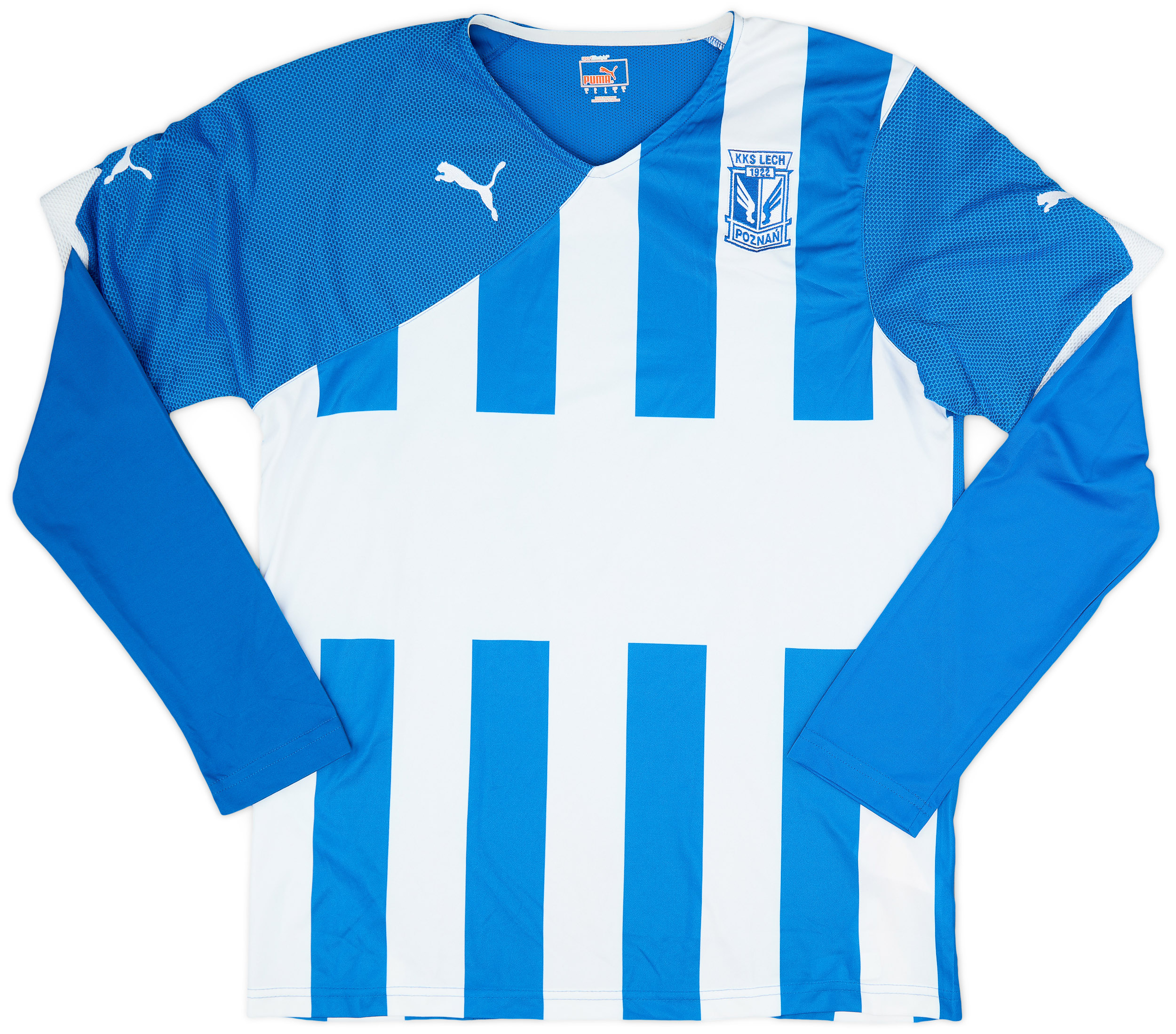 2011-12 Lech Poznan Home L/S Shirt - 8/10 - (L)