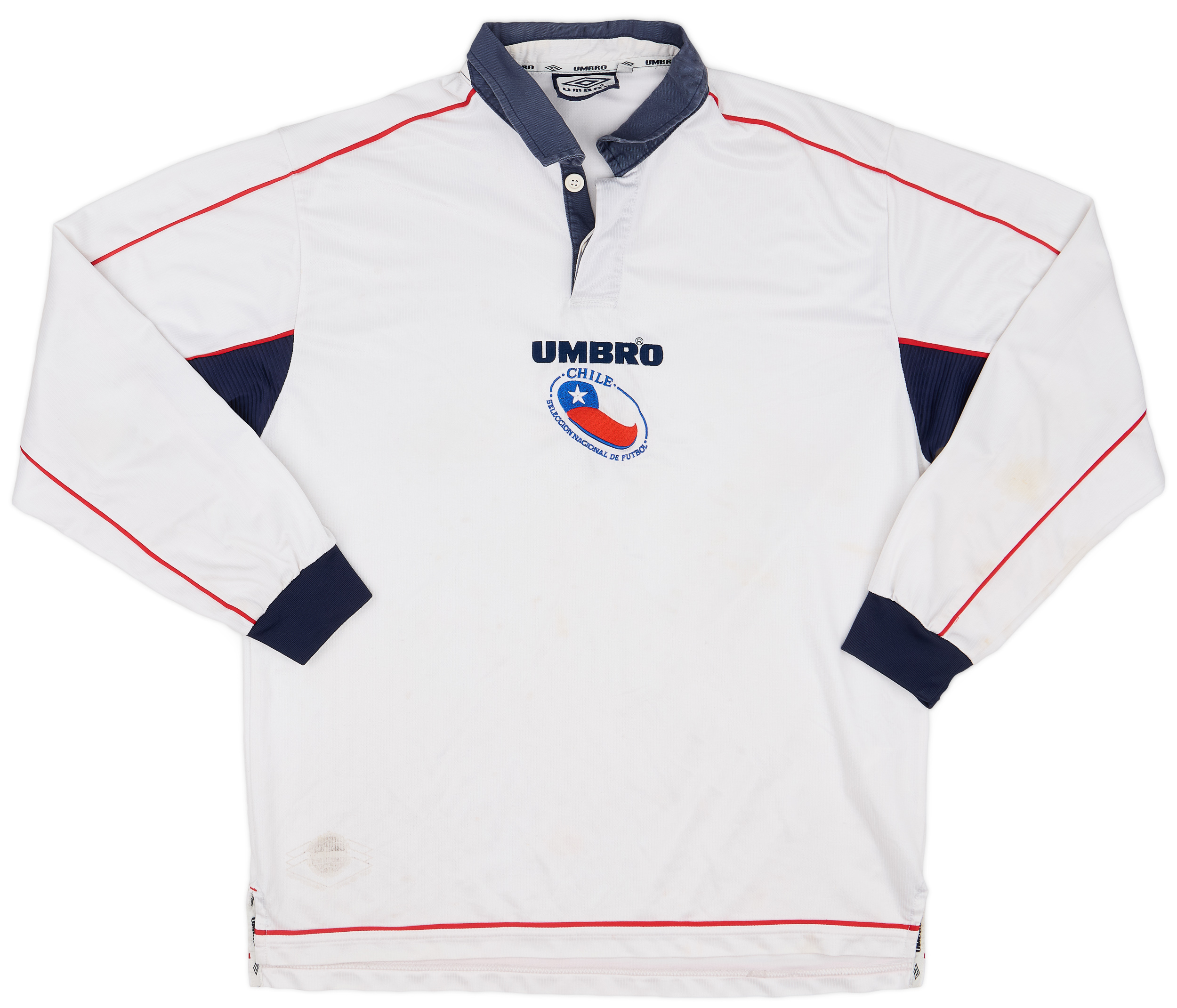 2000-01 Chile Away L/S Shirt - 5/10 - (L)