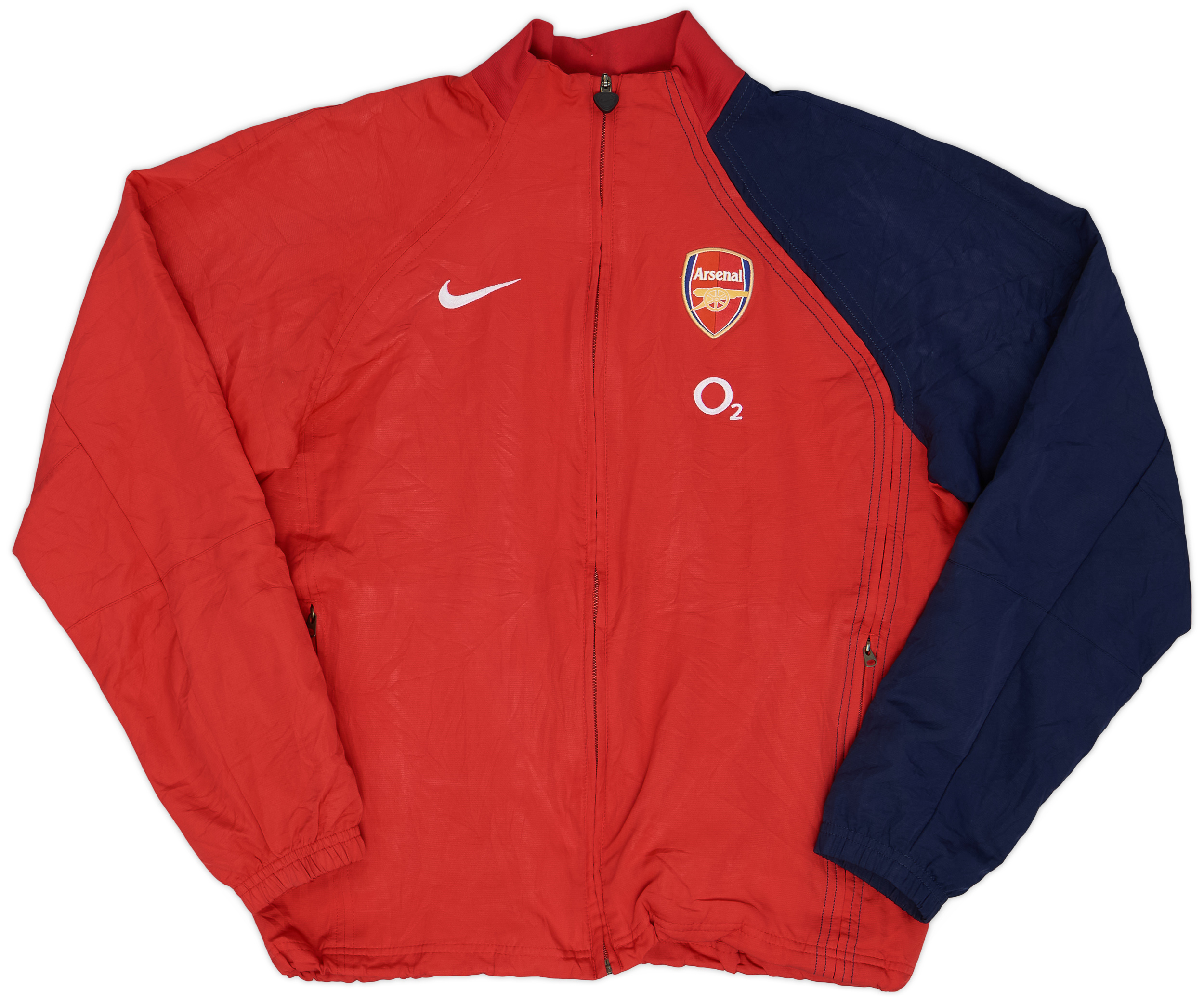 Nike Arsenal トラックジャケット Sサイズ 00s NIKEナイキ Arsenal Fly Emirates アーセナル刺繍 トラック