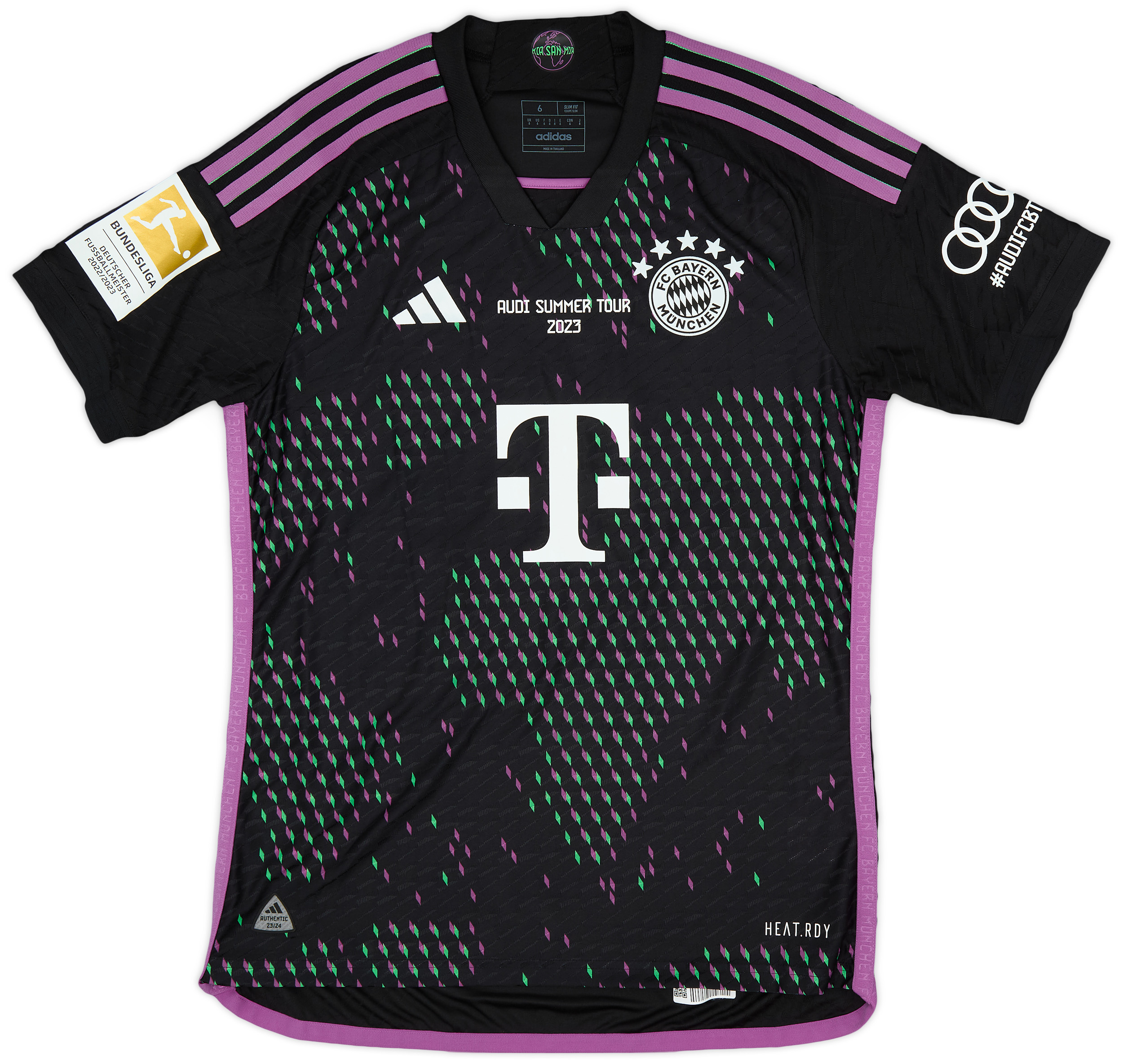 半額sale - タイムセールをお見逃しなく 2023-24 #25 Muller Shirt Away Issue Match Munich Bayern ウェア