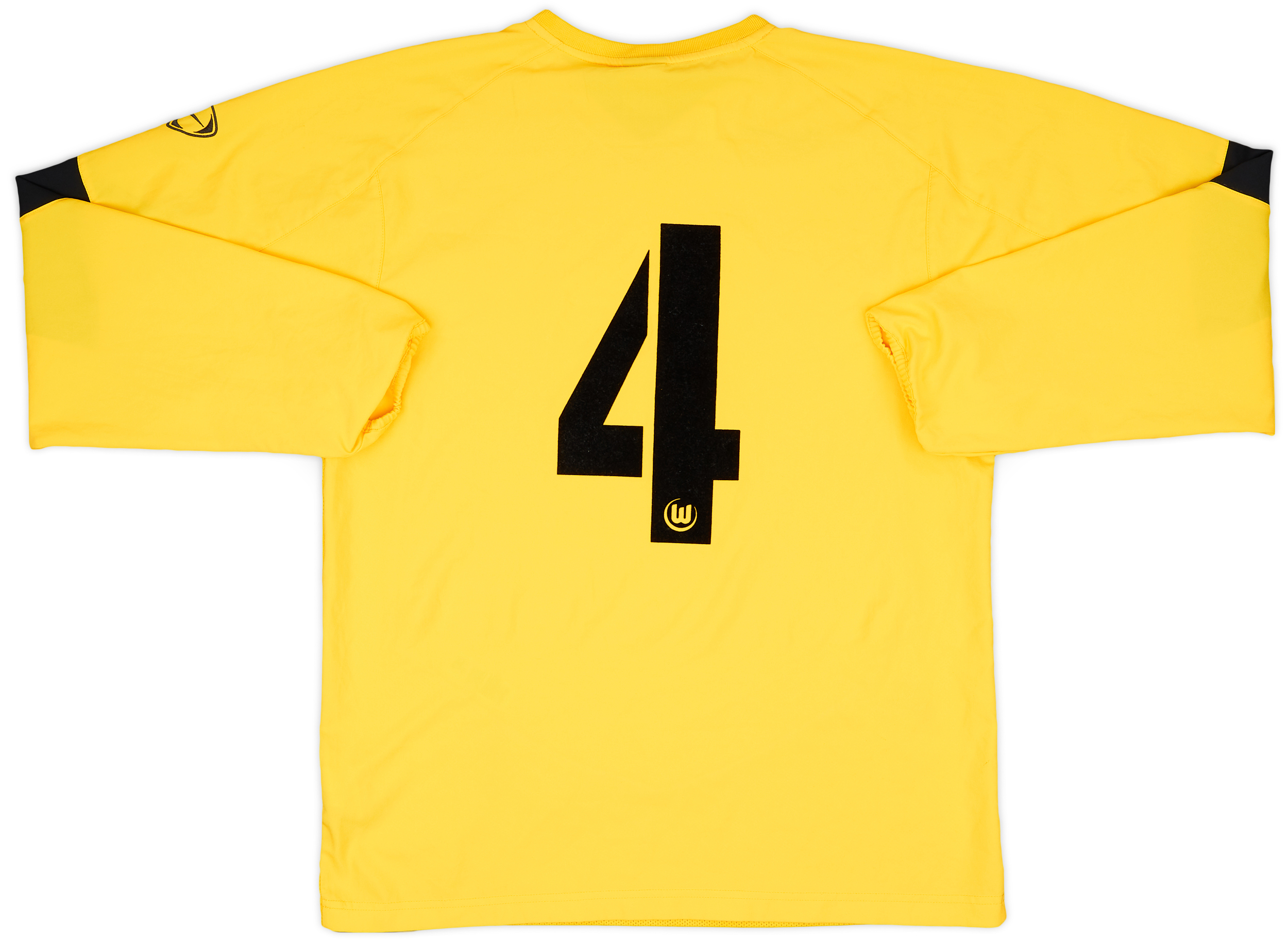 2004-05 Wolfsburg Match Issue Third L/S Shirt #4 2004-05 Wolfsburg Match Issue Third L/S Shirt #4