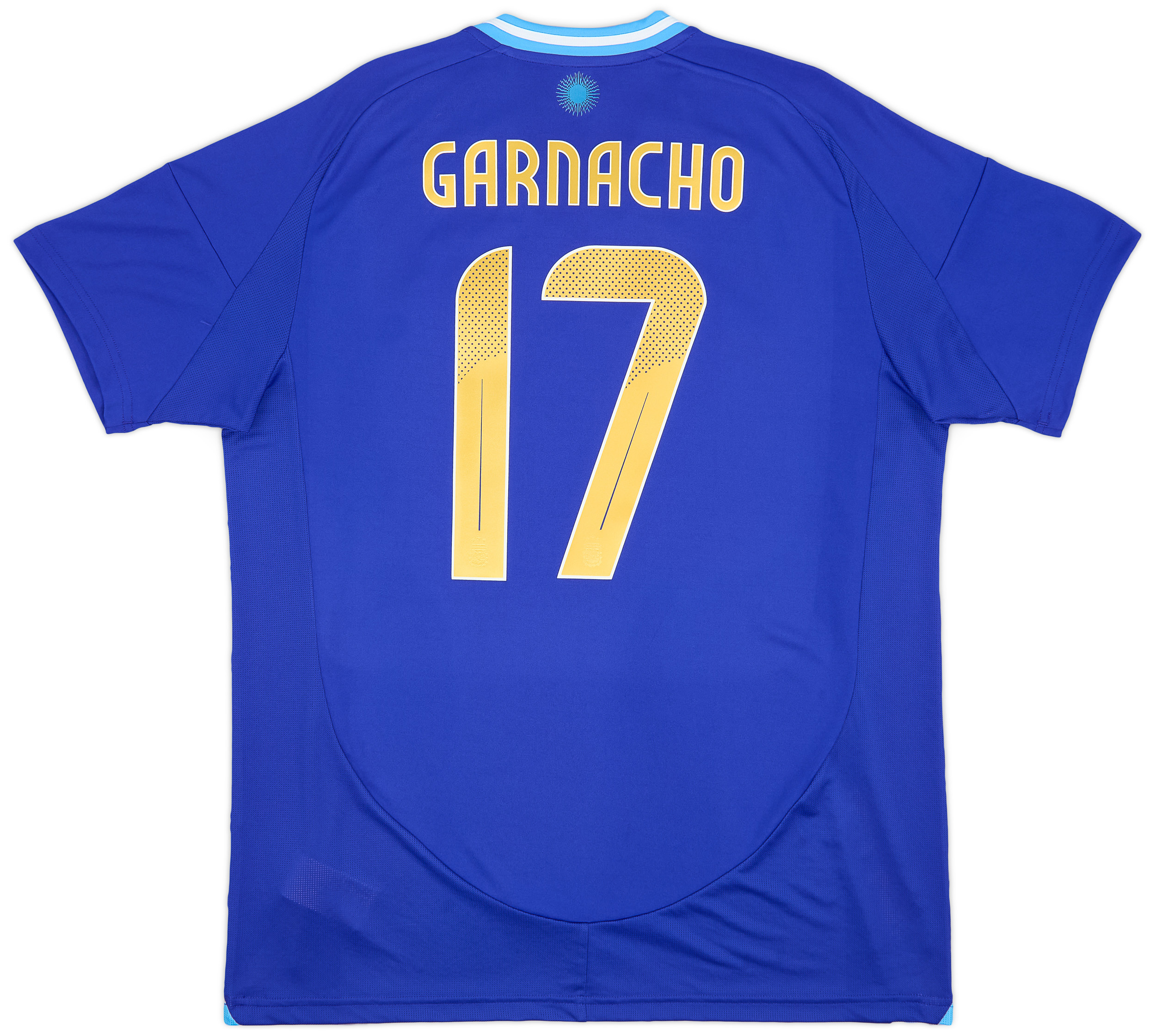 2024-25 Argentina Away Shirt Garnacho #17
