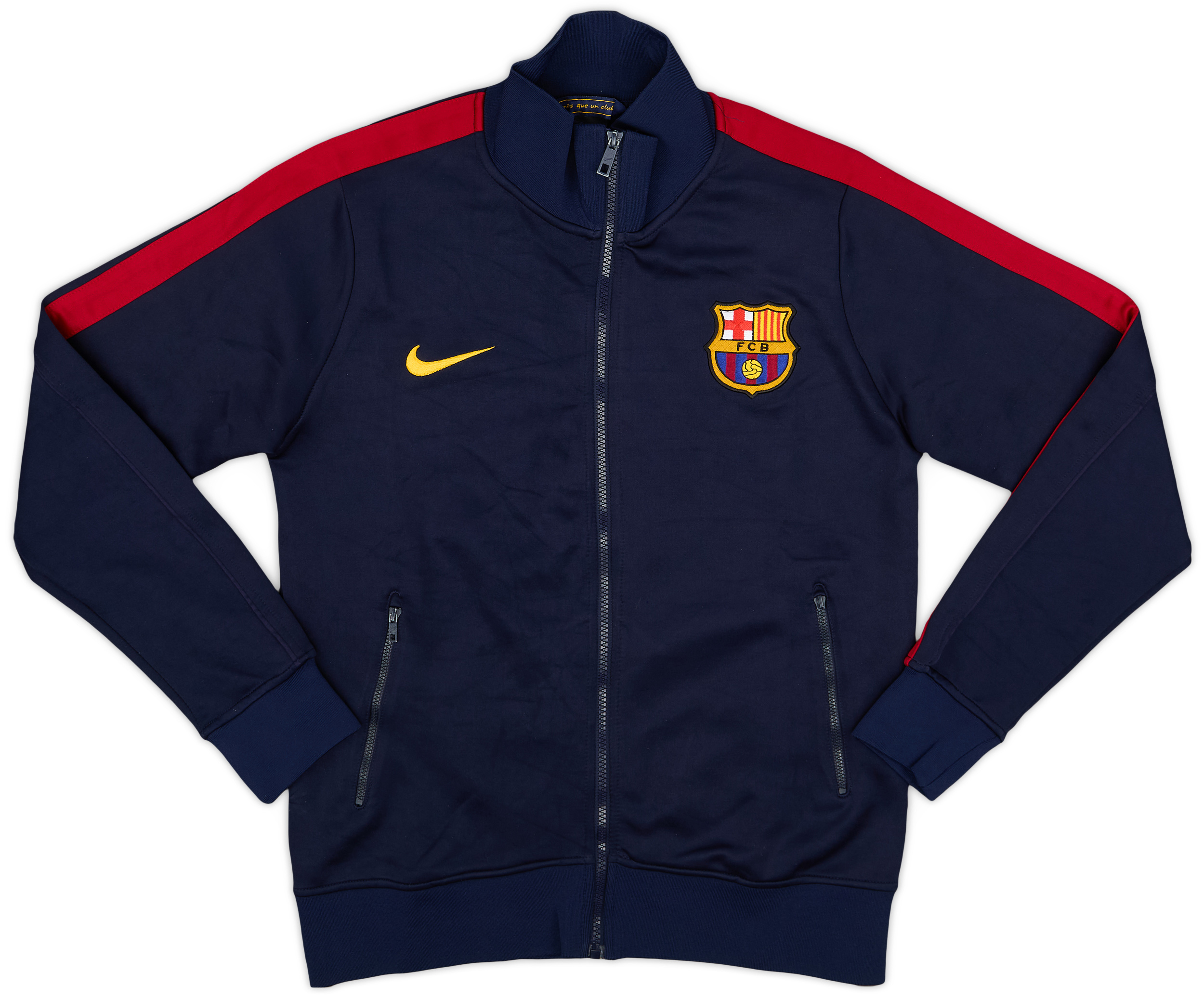 FC Barcelona Track Top Jacket Nike Blue Full Zip Training