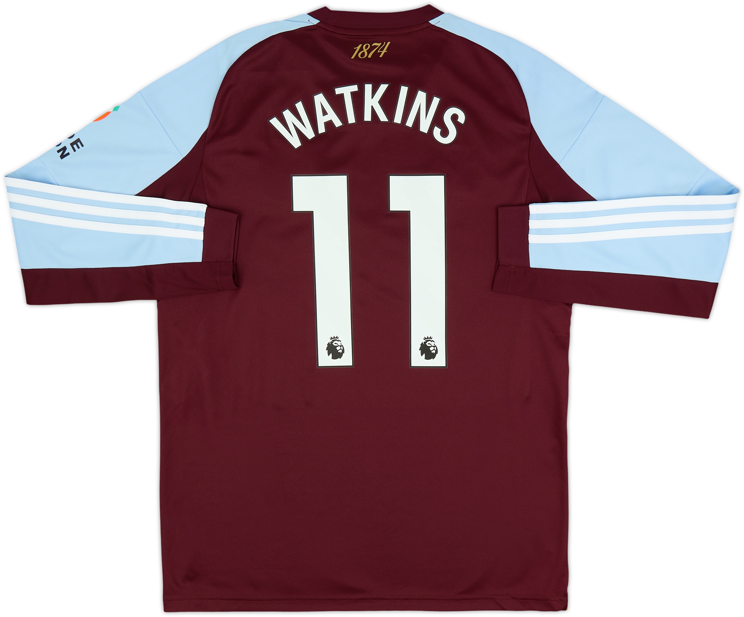 2025-26 Aston Villa Home L/S Shirt Watkins #11