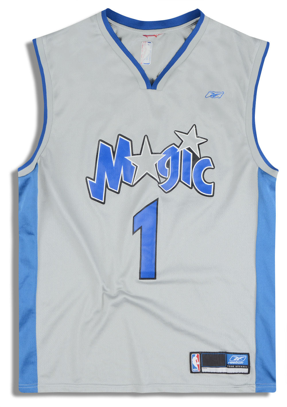 2002-03 Orlando Magic McGrady #1 Reebok Jersey (Alternate) M