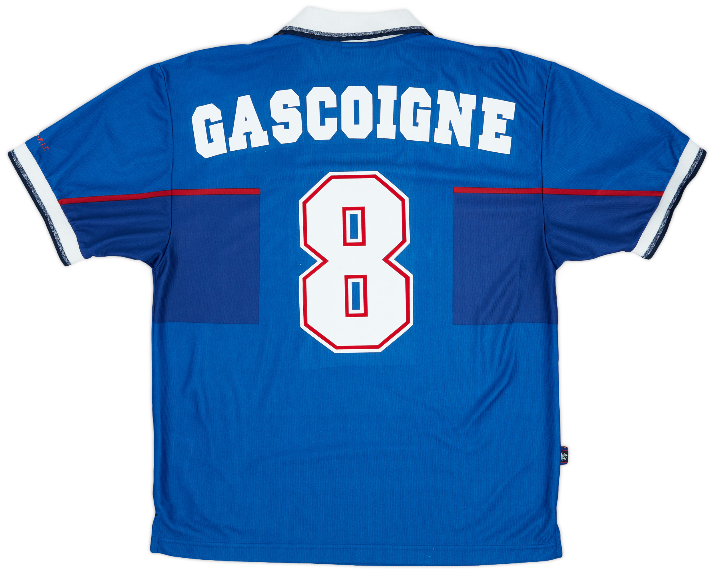 1997-99 Rangers Home Shirt Gascoigne #8 - 9/10 - (M) 1997-99 Rangers Home Shirt Gascoigne #8 - 9/10 - (M)