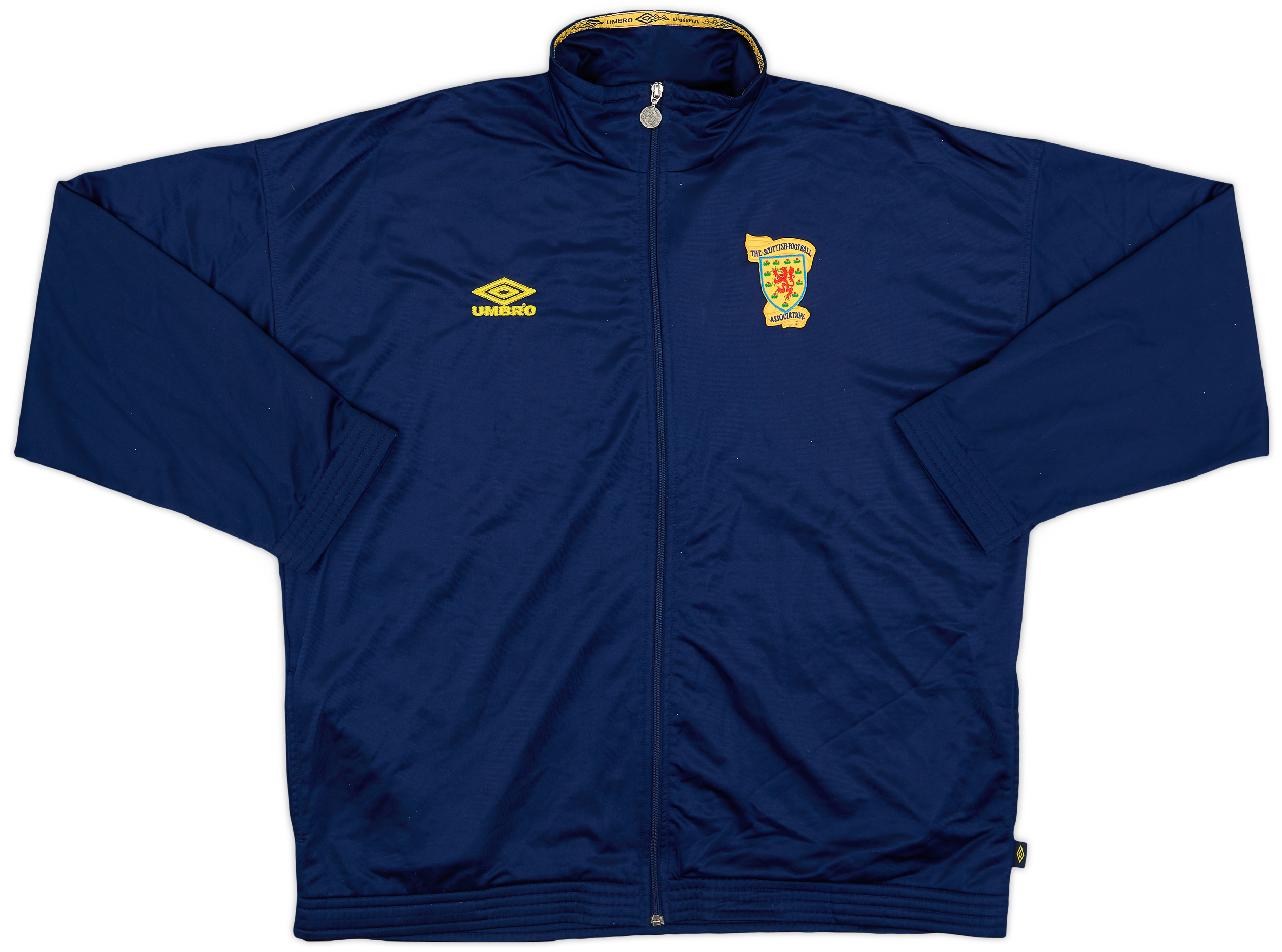 値下げ可 【90s】Umbro Scotland tracktop jacket 1991-93 Scotland Umbro Track Jacket - 6/10 - (L)