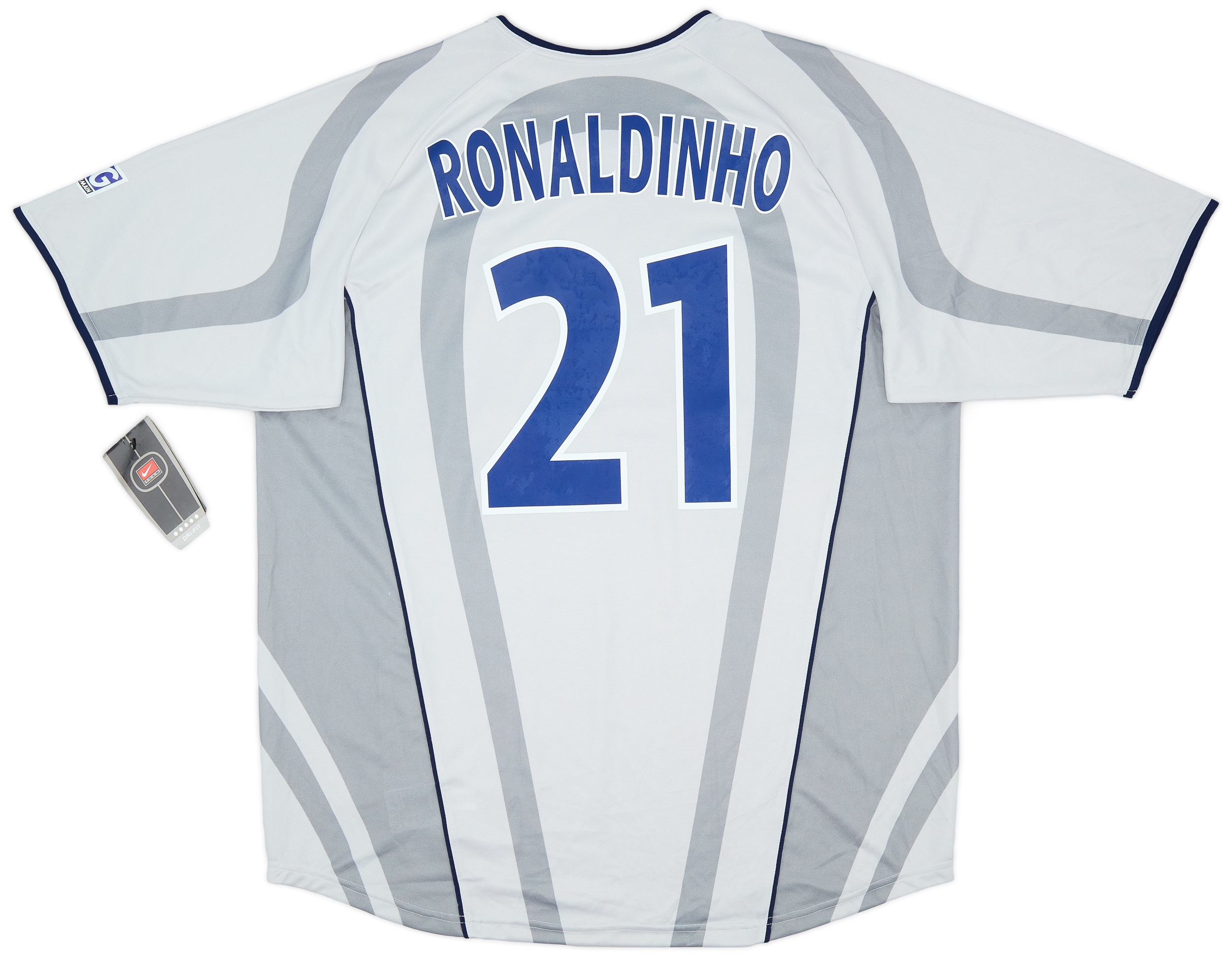 2001-02 Paris Saint-Germain Away Shirt Ronaldinho #21 (XL)