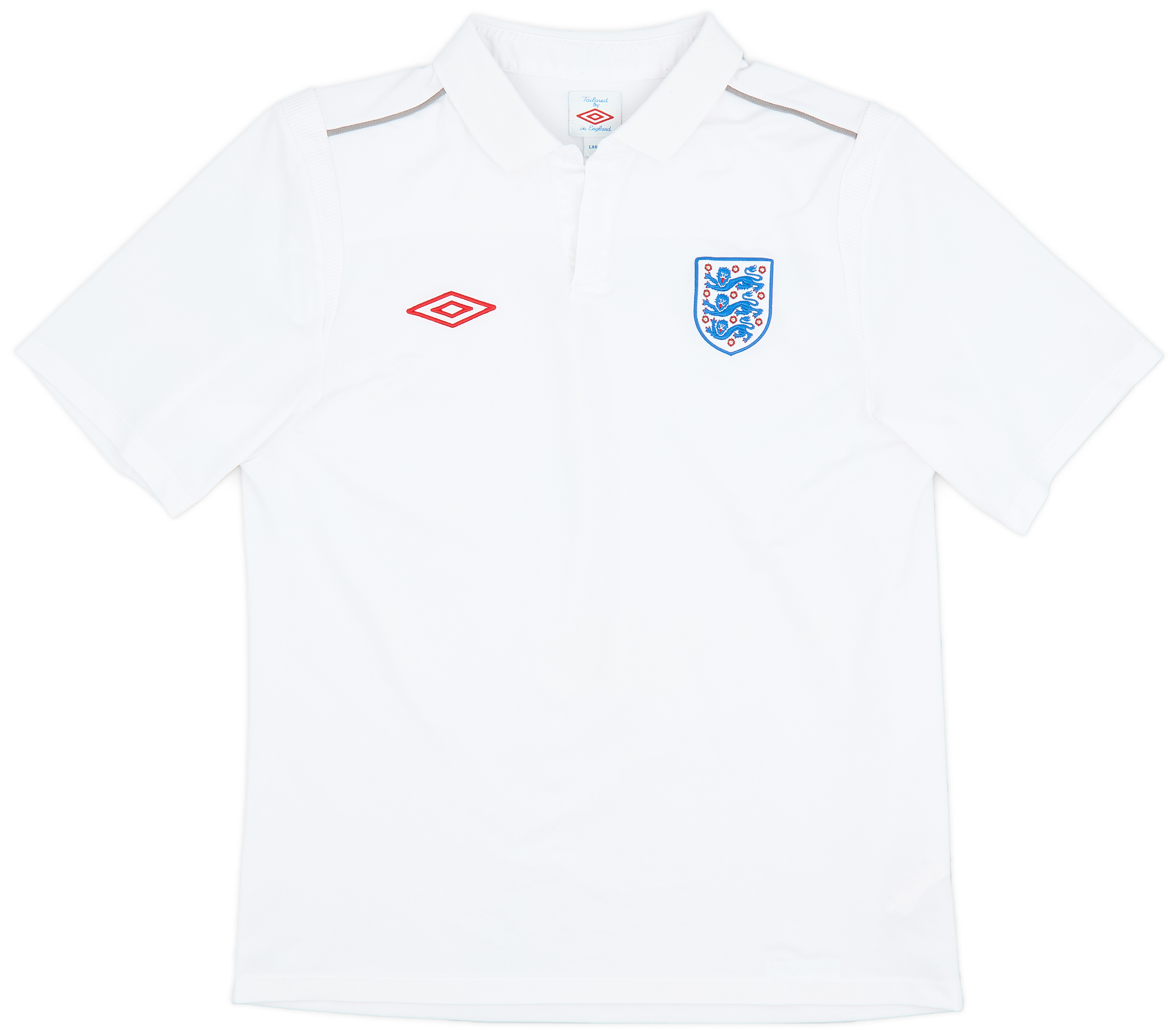 2009-10 England Polo Training Shirt - 9/10 - (L)