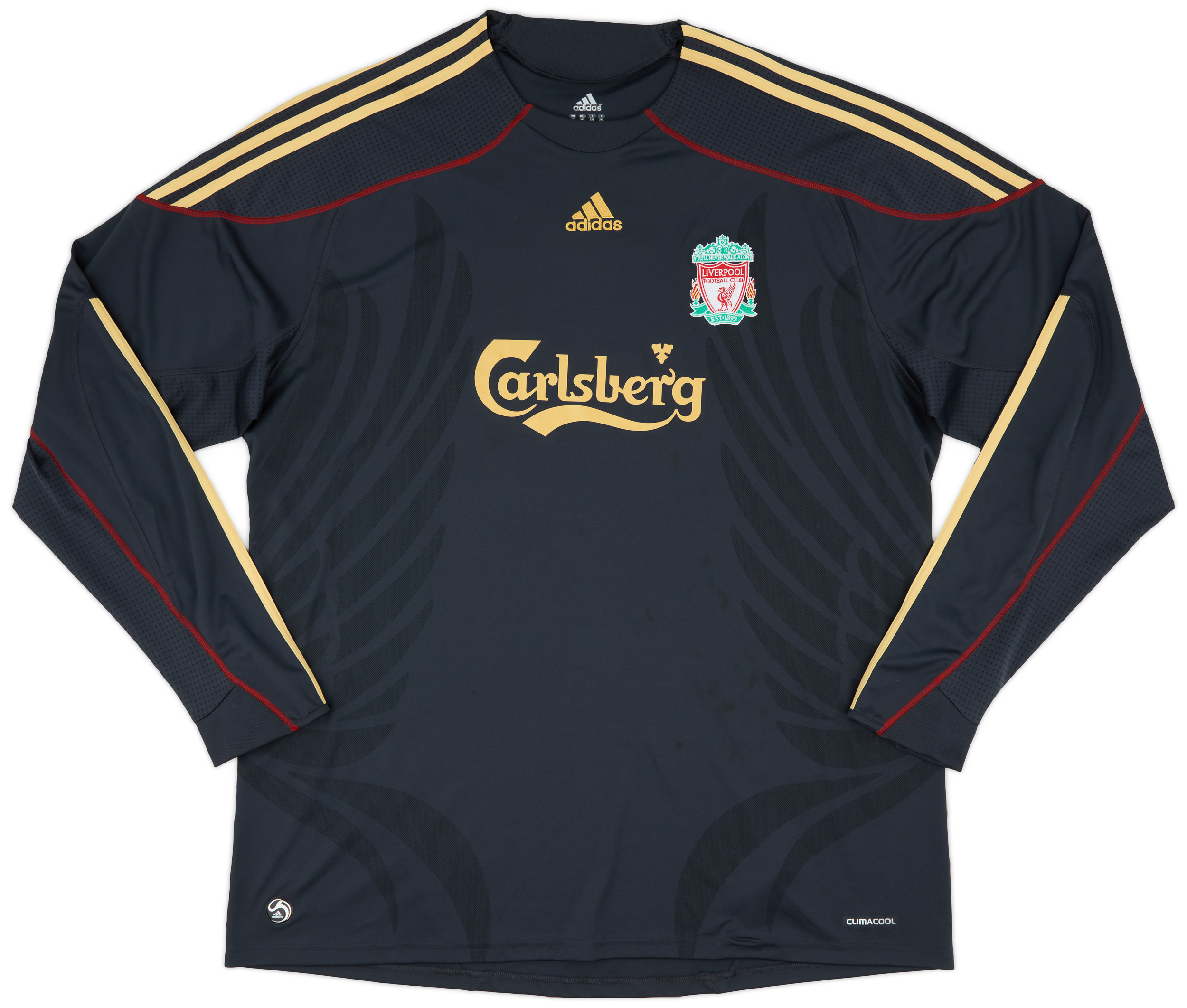 Fc Liverpool 2009 2010 Away Jersey Shirt Soccer Football