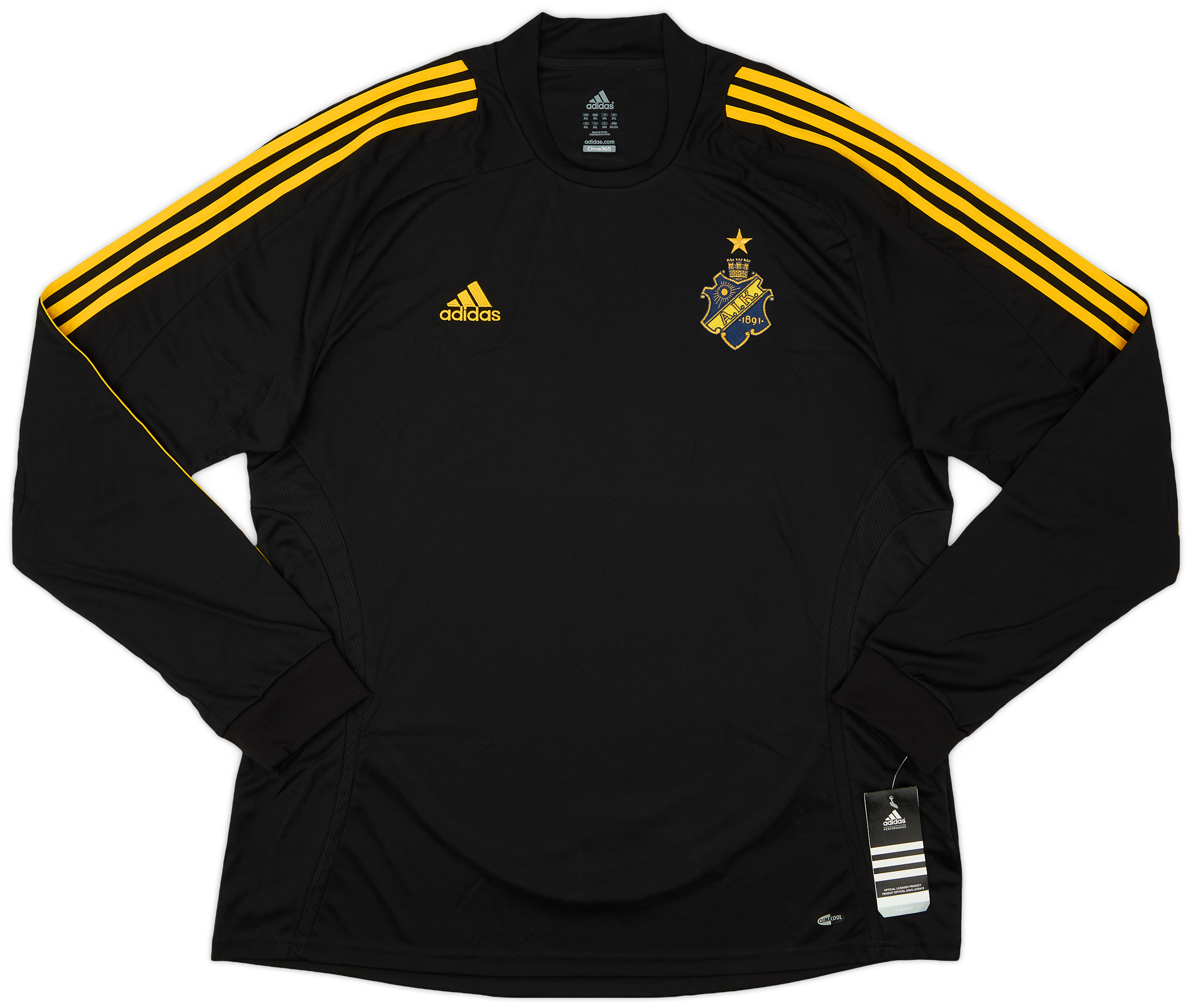 2008-09 AIK Stockholm Home L/S Shirt (XXL)