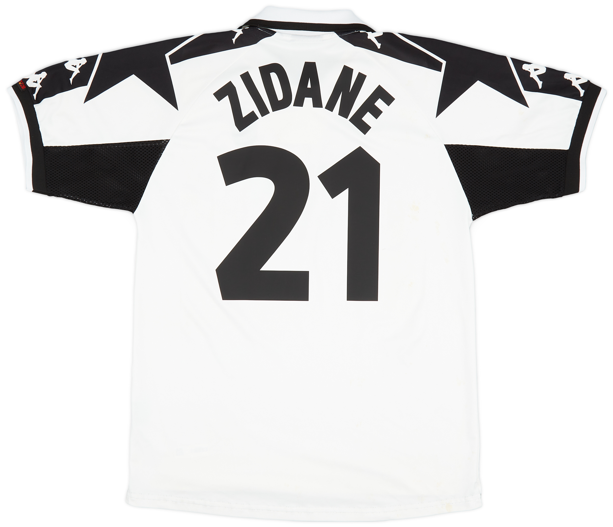 1999-00 Juventus Away Shirt Zidane #21 - 5/10 - (L)