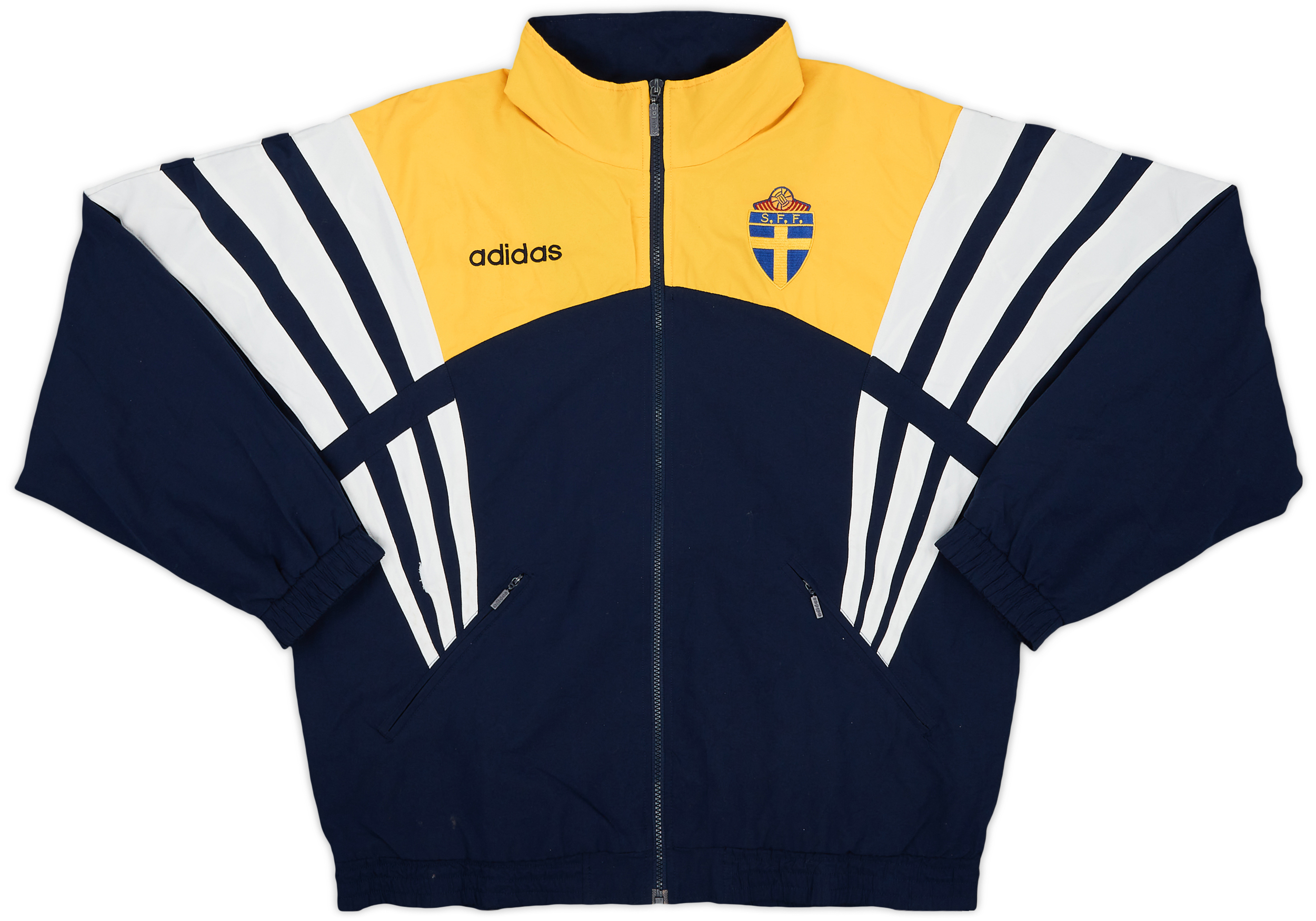 1996-97 Sweden adidas Track Jacket - 7/10 - (M)