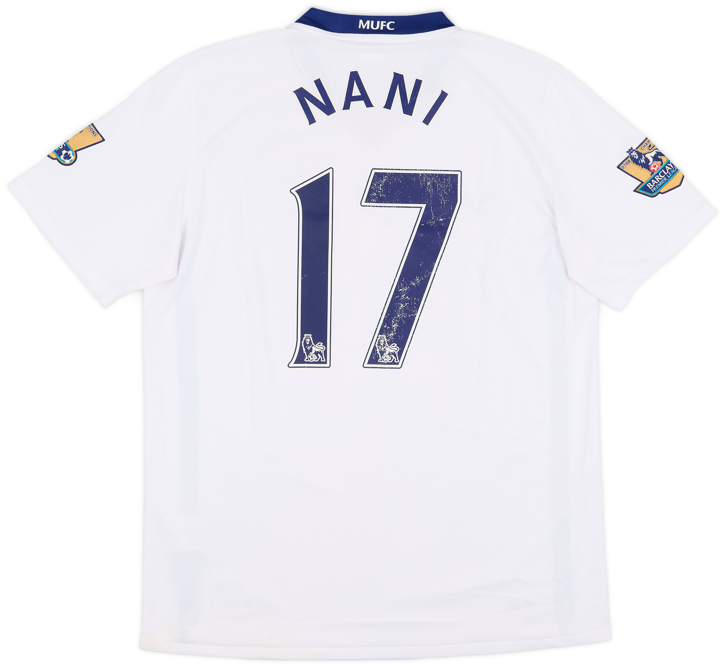 2008-10 Manchester United Away Shirt Nani #17 - 5/10 - (M)