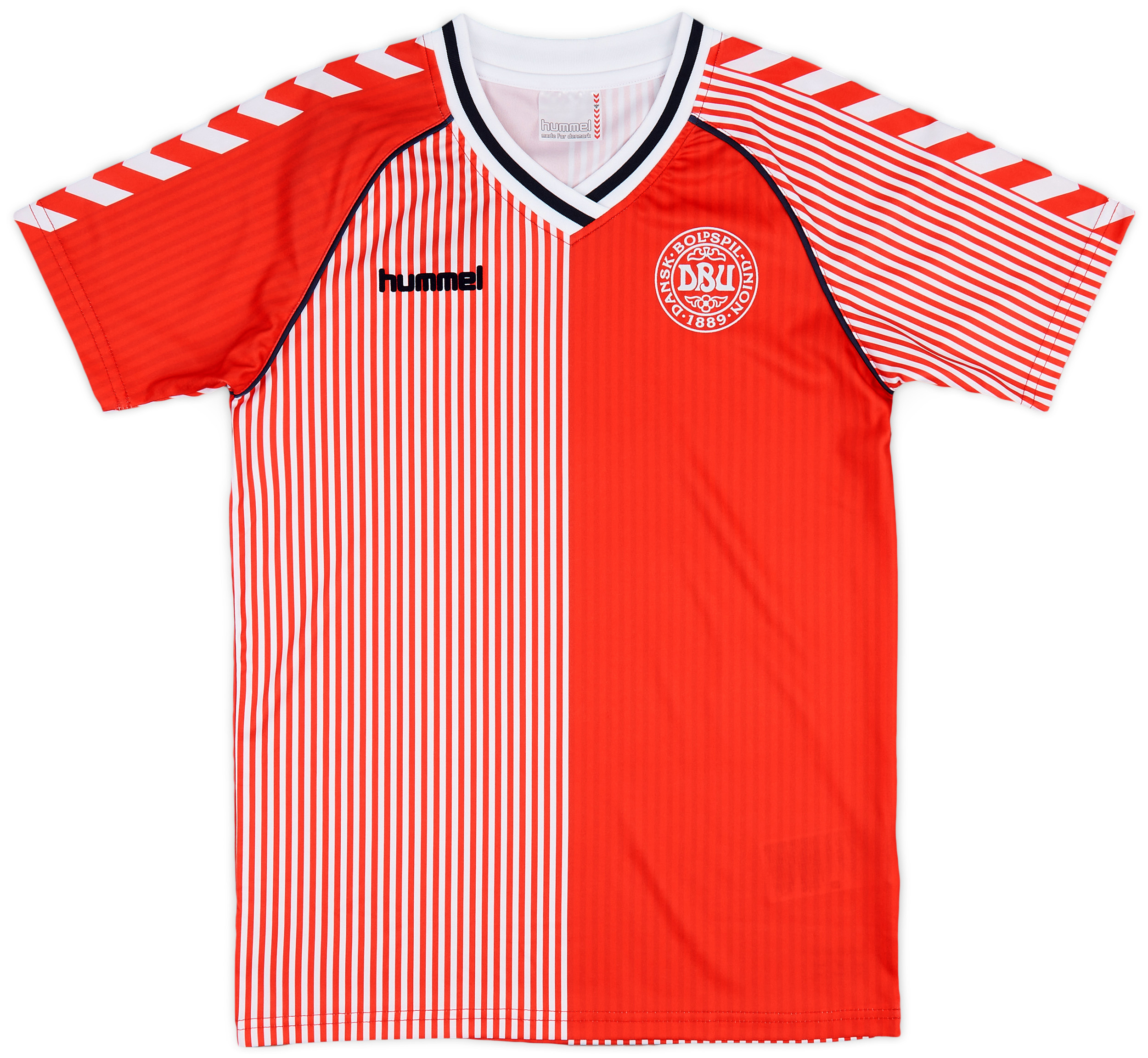 hummel 正規品　デンマーク ユニフォーム　1986 ラウドルップ 1986 Denmark Hummel Reissue Home Shirt (KIDS)