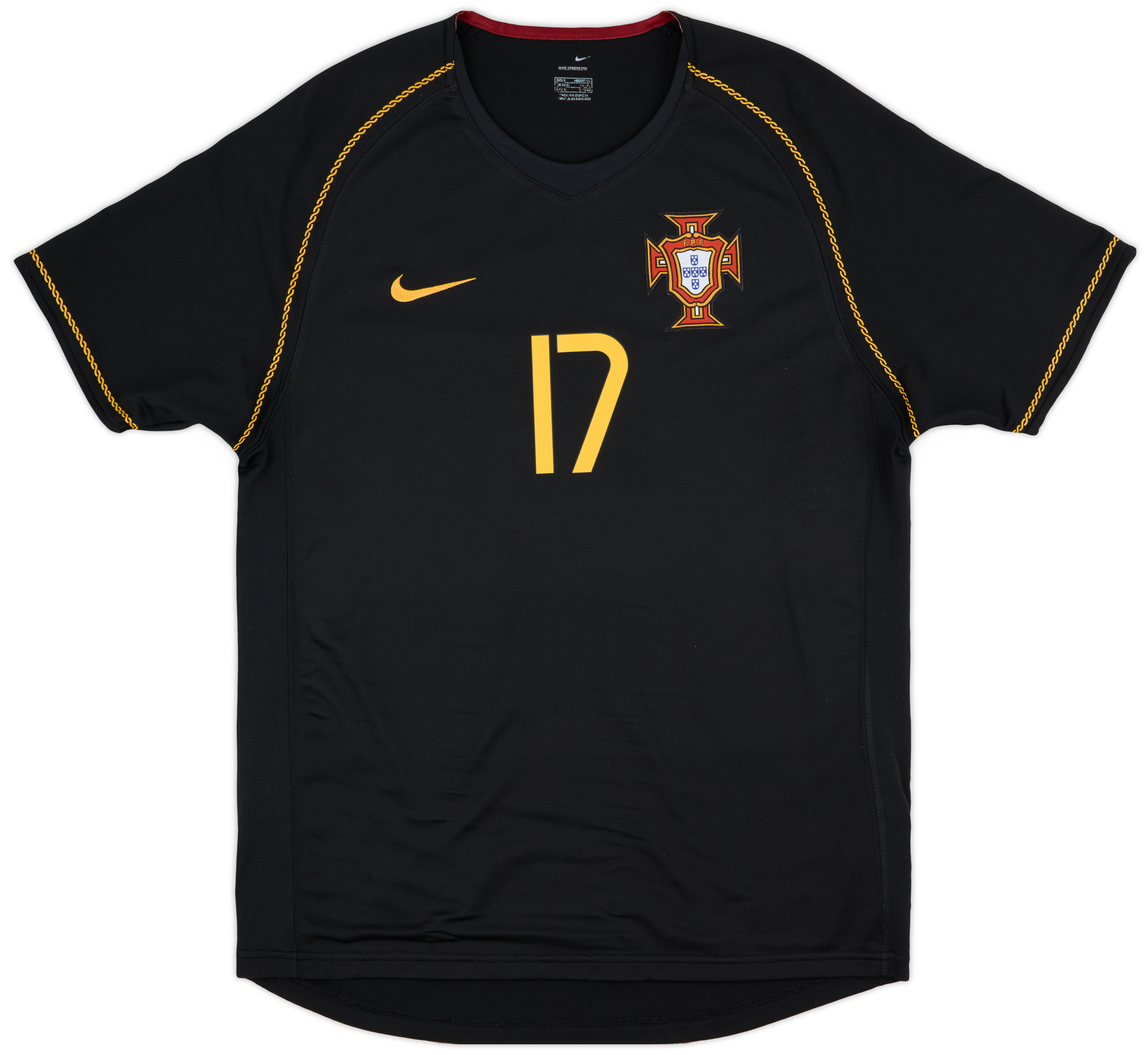 2006-07 Portugal Away Shirt C.Ronaldo #17 - 9/10 - (S)