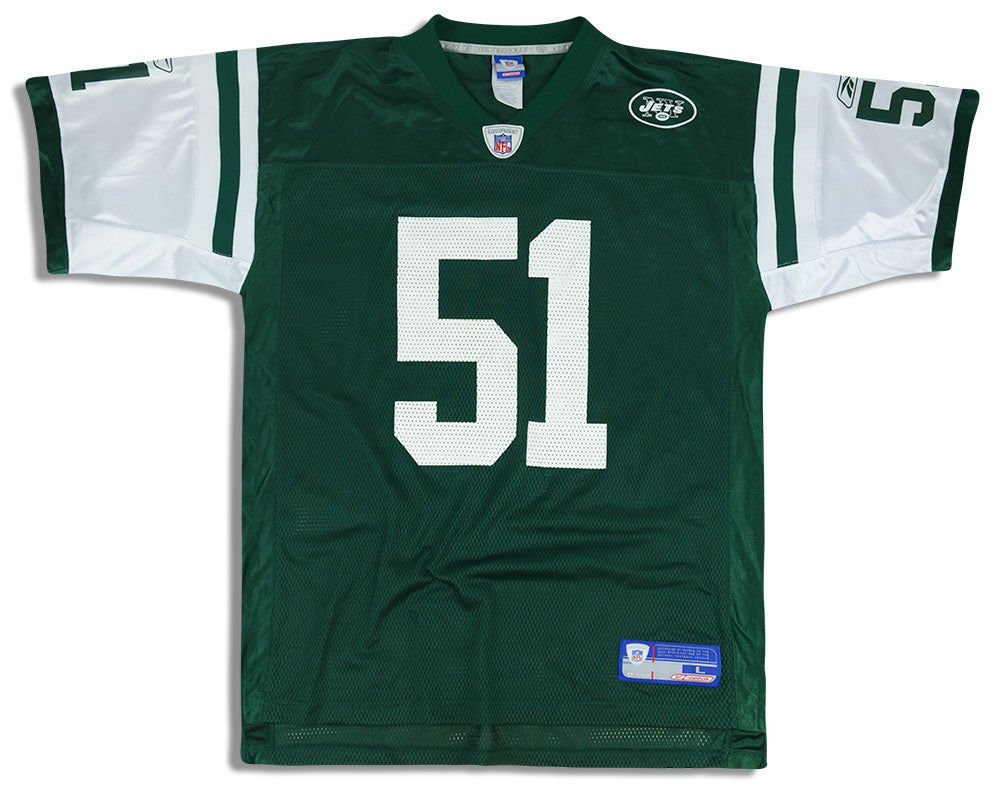 2004 New York Jets Vilma #51 Reebok On Field Jersey (Home) XL