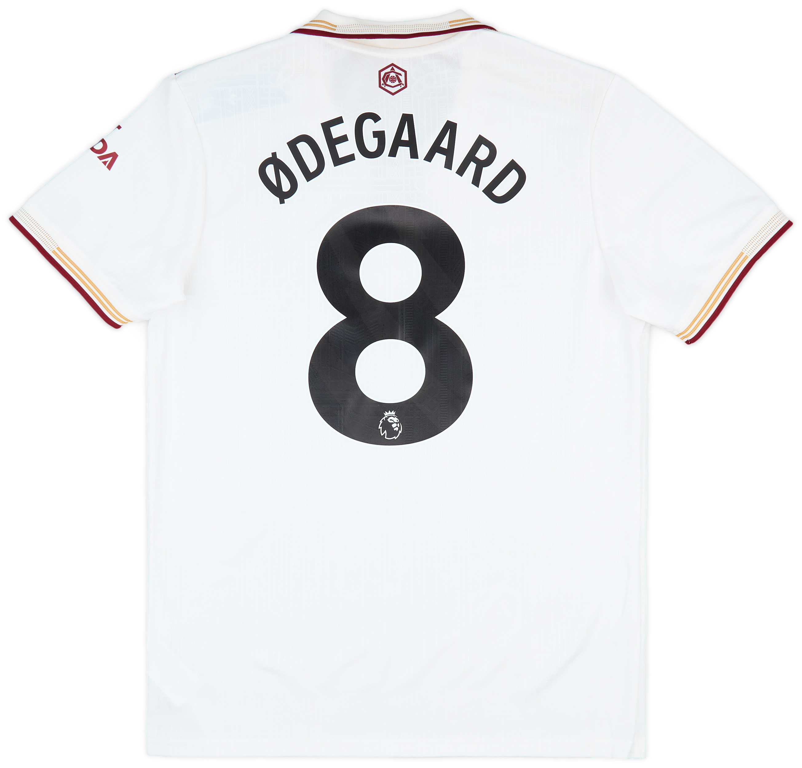 2025-26 Arsenal Authentic Third Shirt Odegaard #8