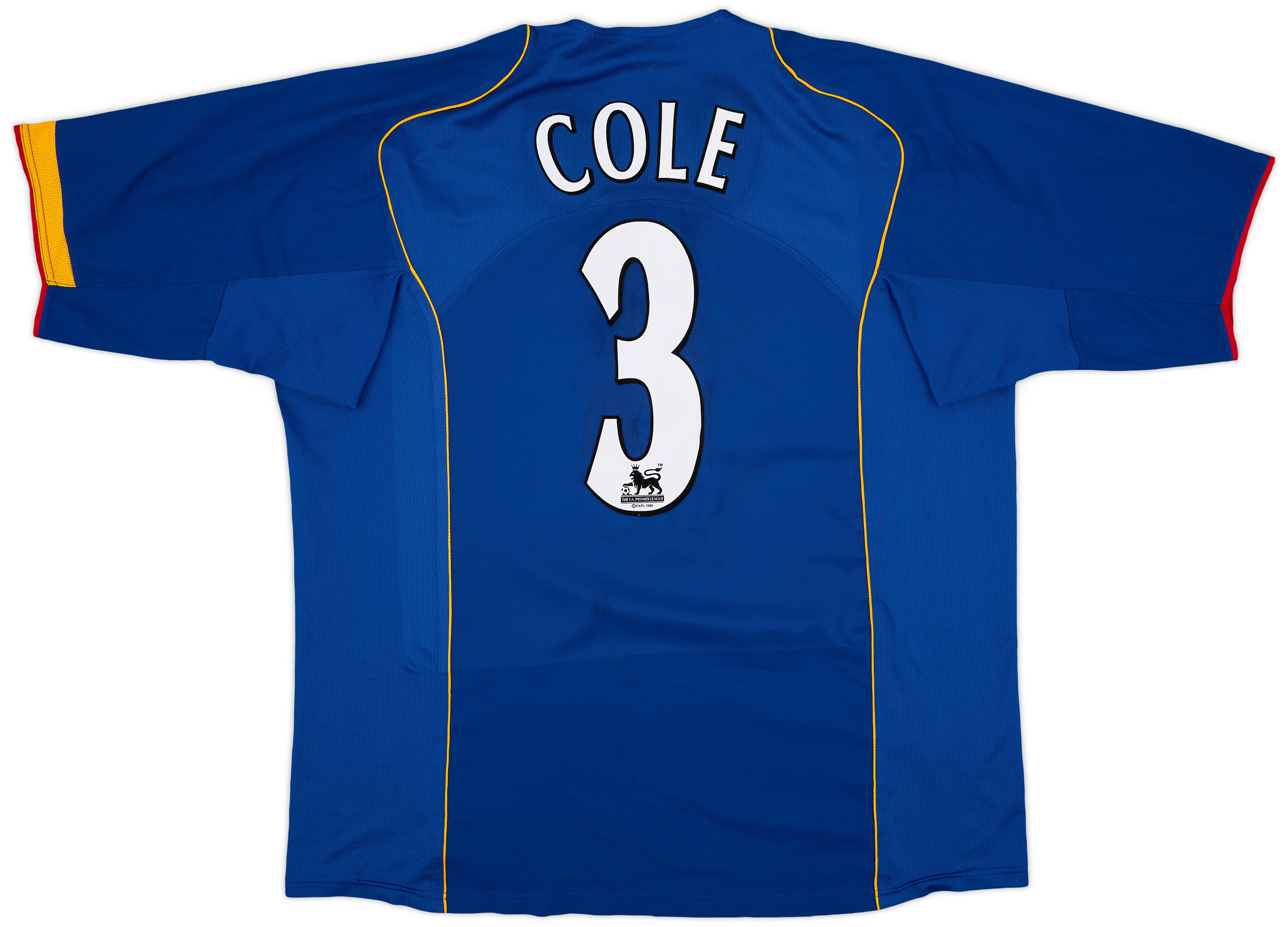 2004-06 Arsenal Away Shirt Cole #3 - 7/10 - (XXL)