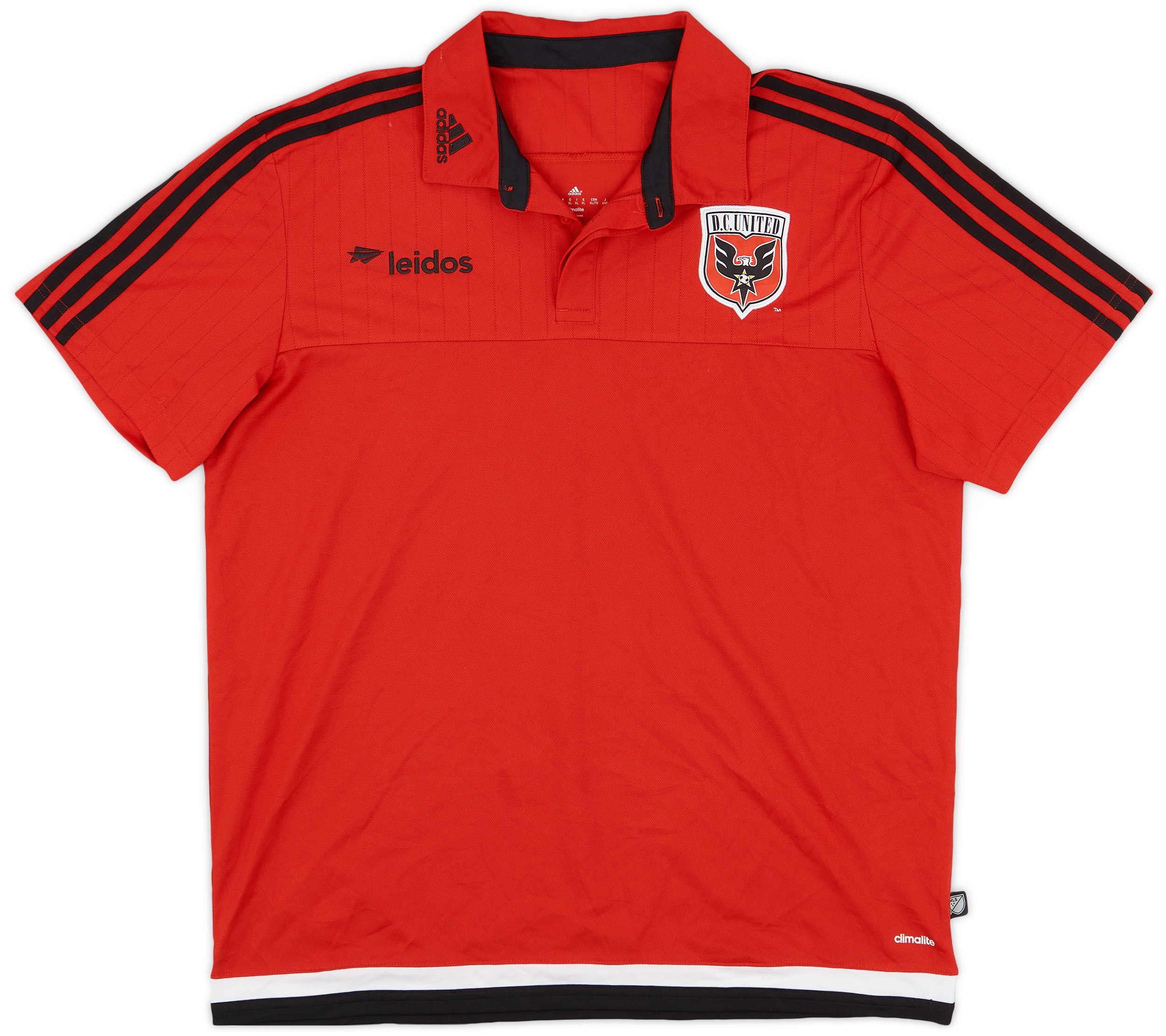 2014-15 DC United adidas Polo Shirt - 8/10 - (XL)