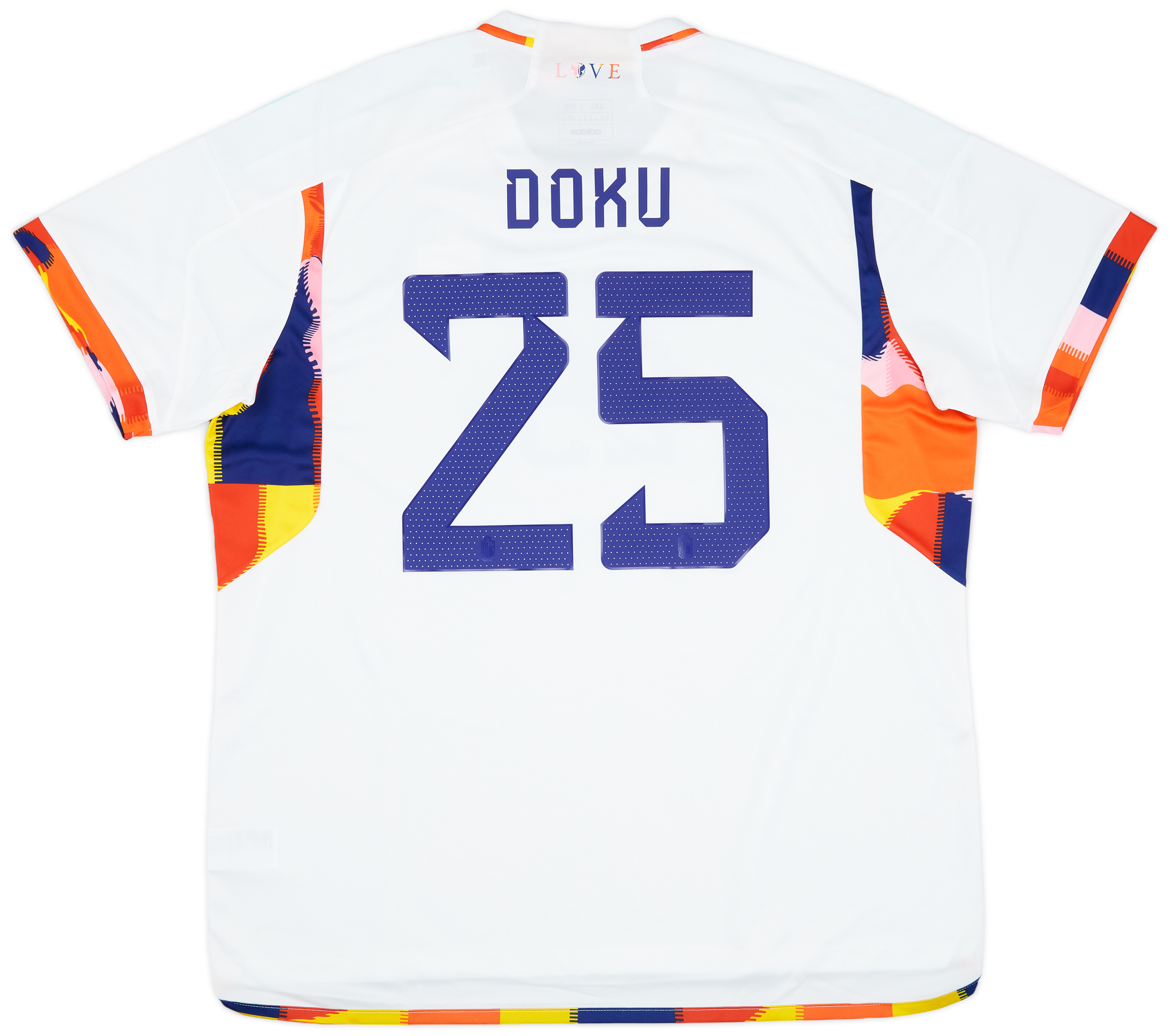 2022-23 Belgium Away Shirt Doku #25 2022-23 Belgium Away Shirt Doku #25