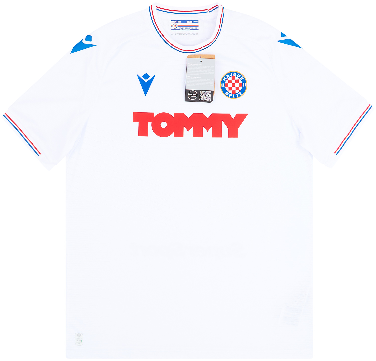 Hajduk Split 2022/23 Macron Home Kit