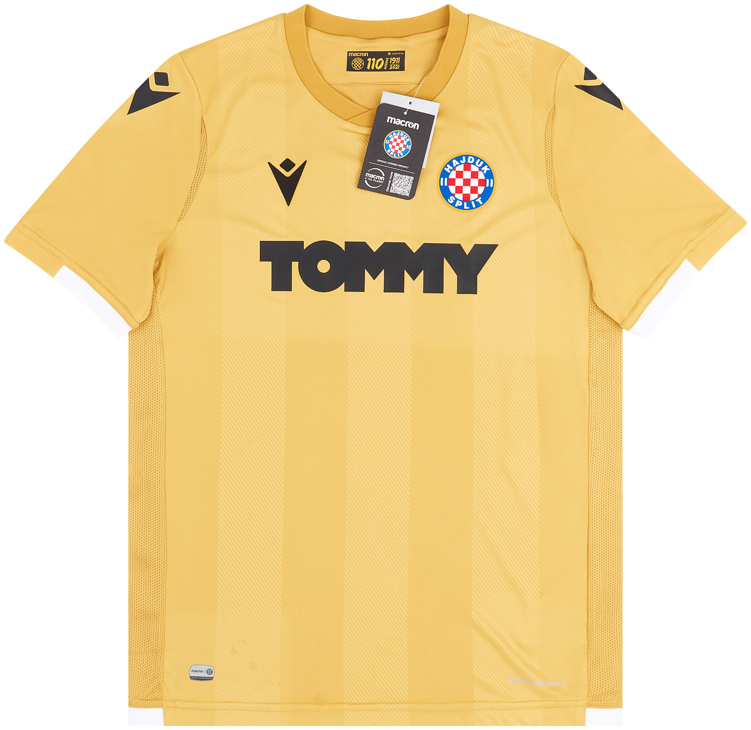 A new high-performance 'home' shirt with a green soul for Hajduk Split