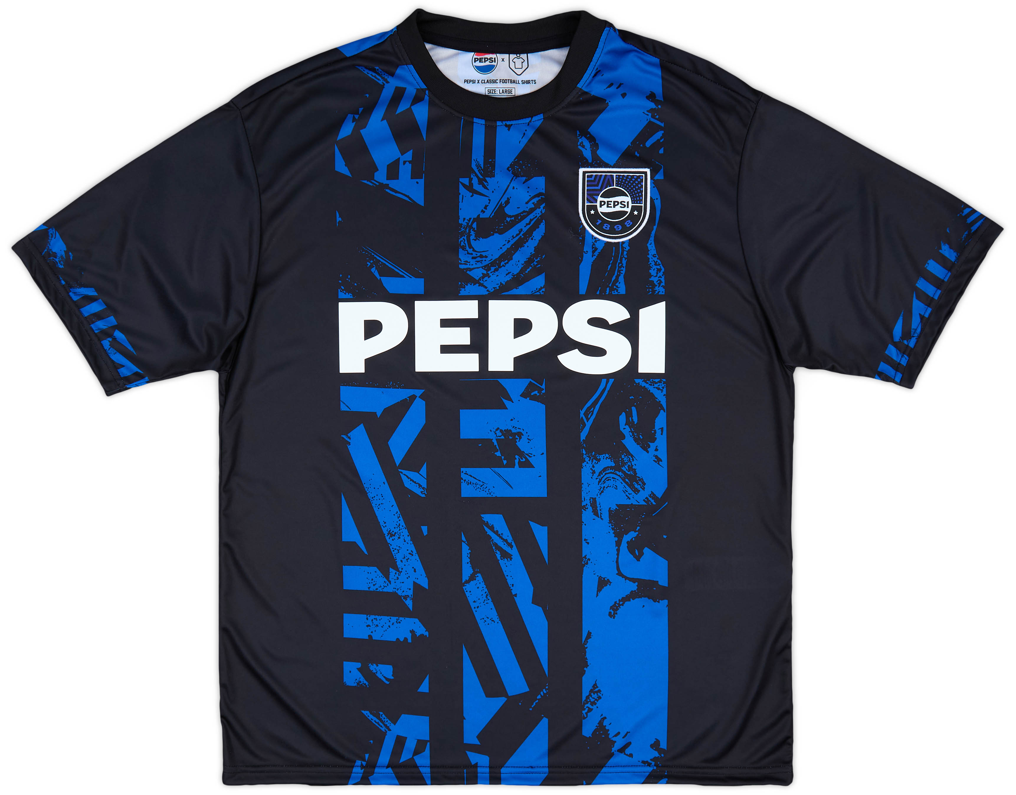 ウェア 90s PEPSI Archive Design Football shirt 90s archive PEPSI design football shirt