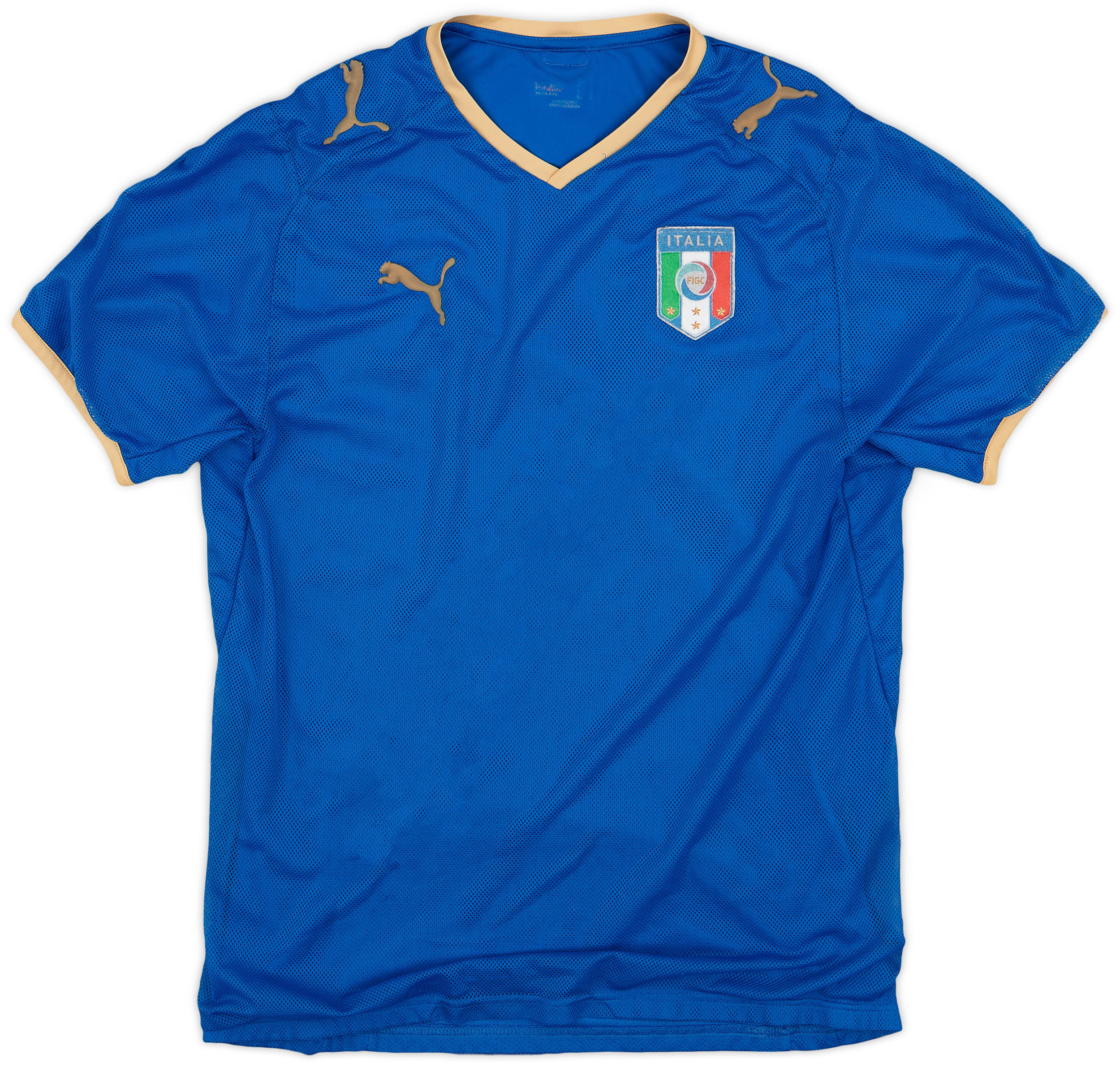 PUMA イタリア代表 2010  No.21 Pirlo 2010 Puma Italy Home Soccer Jersey Andrea Pirlo Men XXL