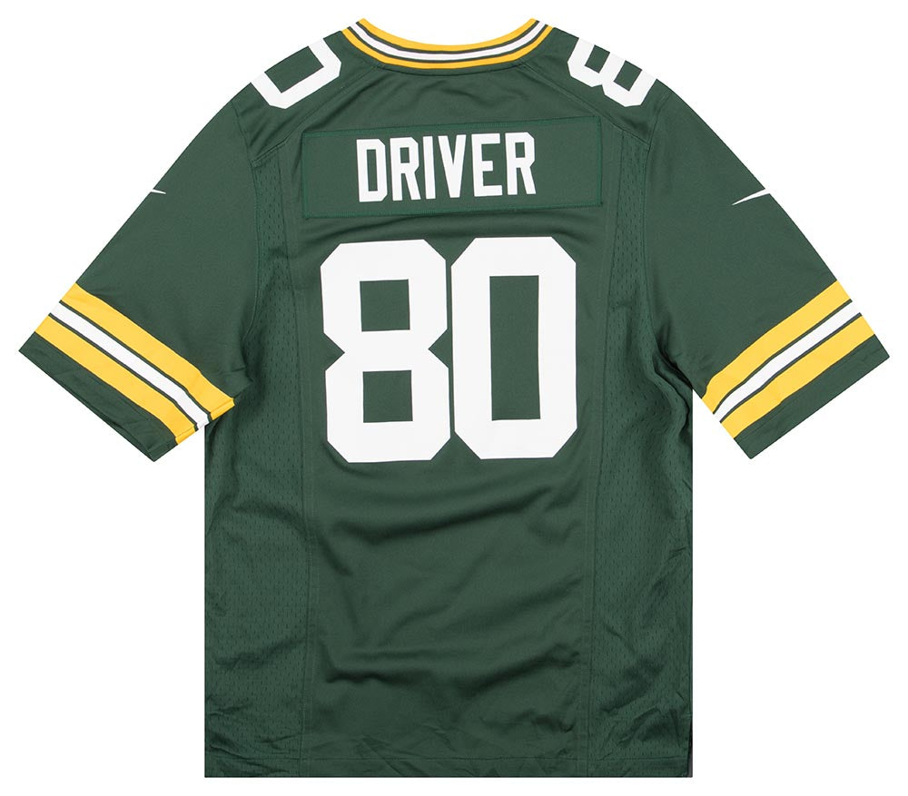2012 Green Bay Packers Driver 80 Nike Game Jersey Home S