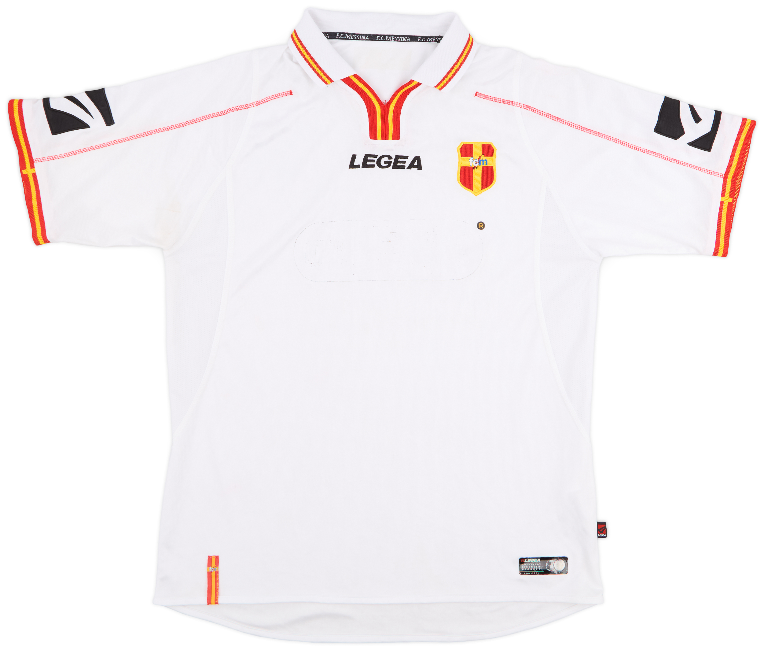 セリエA メッシーナ ユニフォーム FC MESSINA LEGEA 白 ACR Messina 2006-07 Home Kit