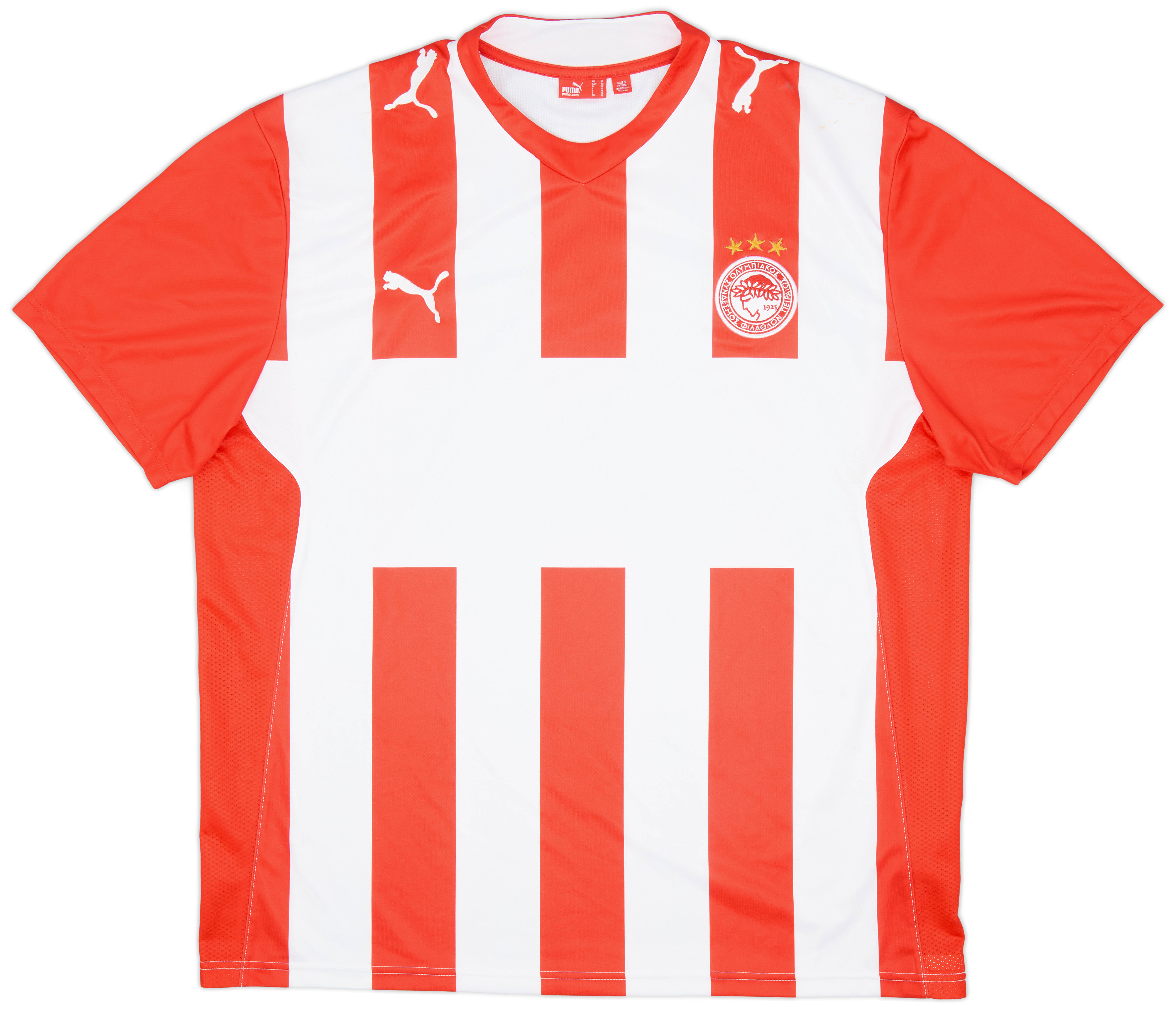 2009-10 Olympiakos Home Shirt - 7/10 - (XL)