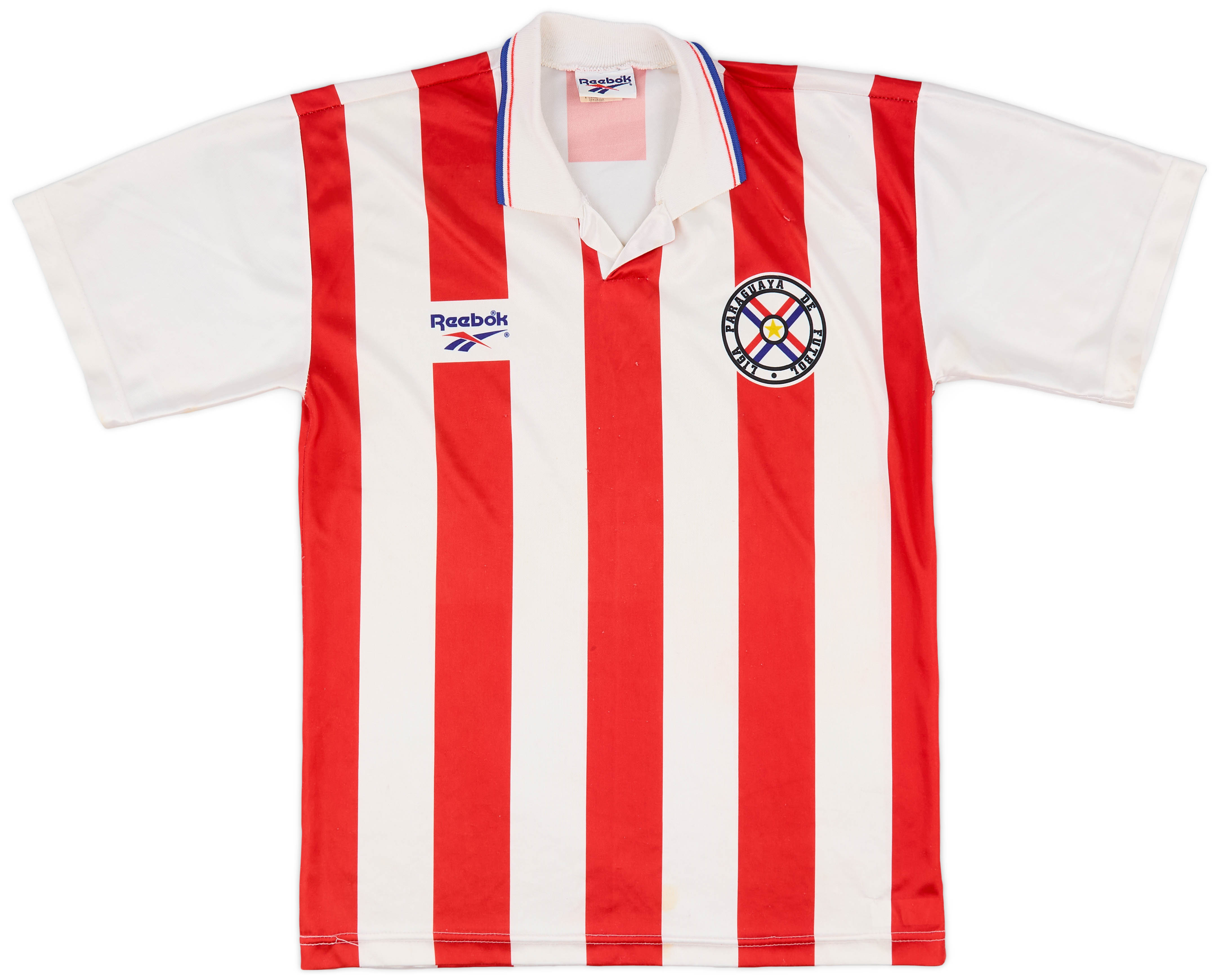 1996-97 Paraguay Home Shirt - 9/10 - (M)