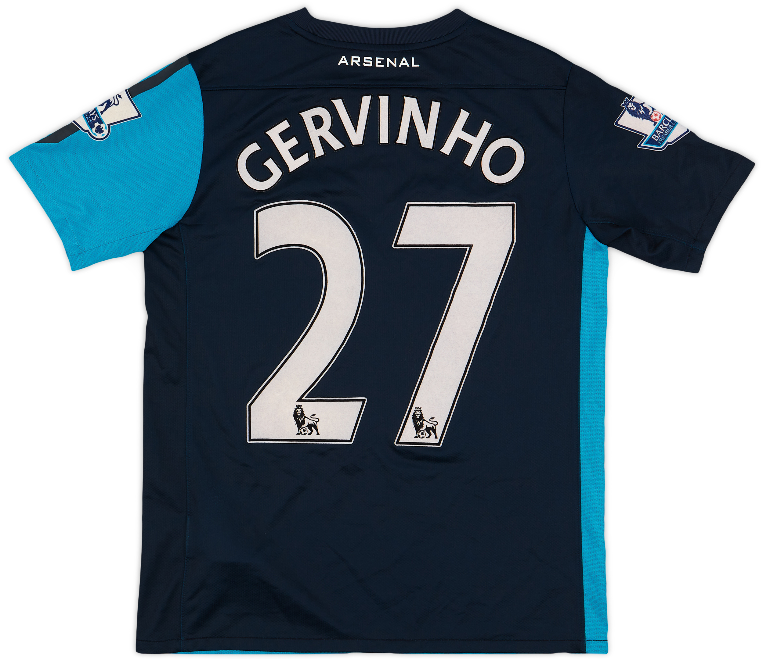 2011-12 Arsenal Away Shirt Gervinho #27 - 7/10 - (XL.Boys)