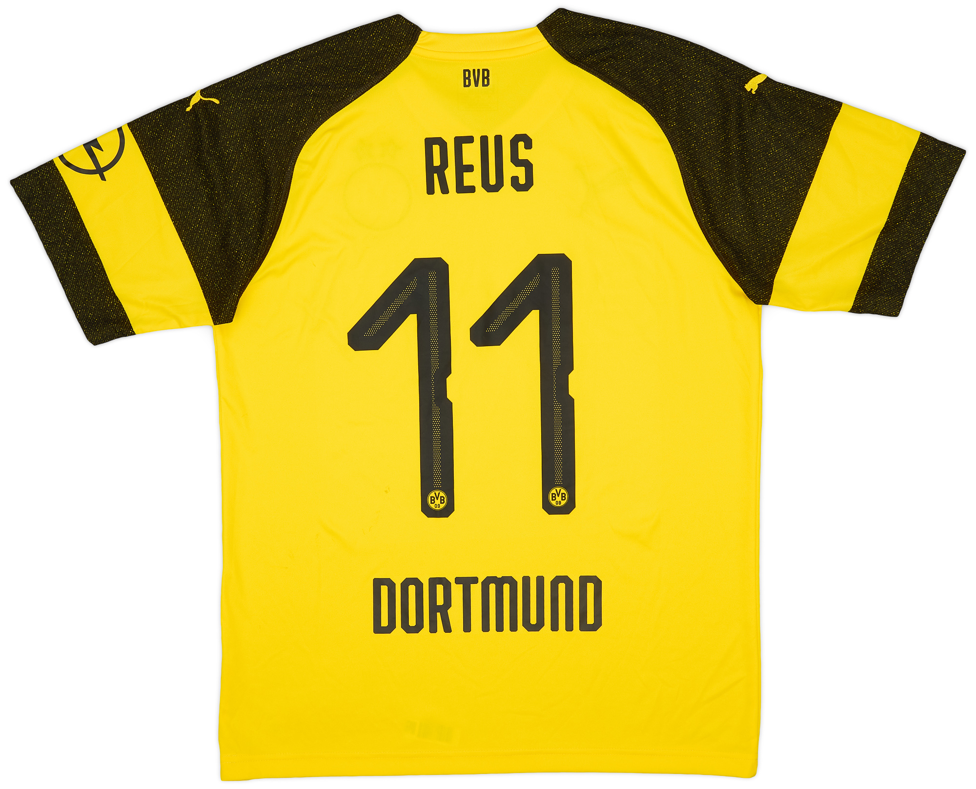 Borussia Dortmund REUS 11 シャツ 2014-15 Borussia Dortmund Home Shirt Reus #11 - 5/10 - (L)