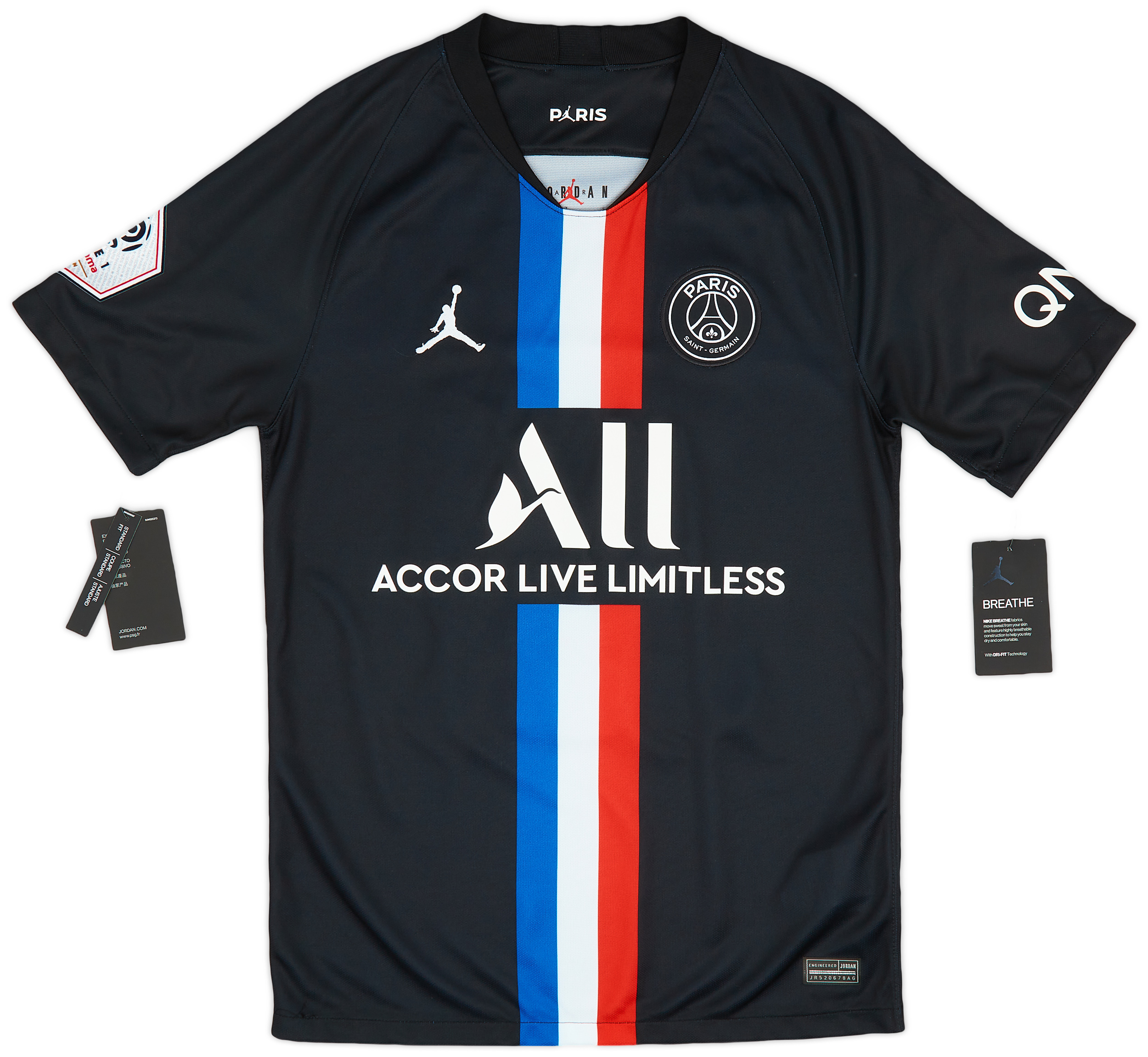 【激レア】19/20 PSG×JORDAN オーセンティックユニフォーム#10 激レア】19/20 PSG×JORDAN オーセンティックユニフォーム#10