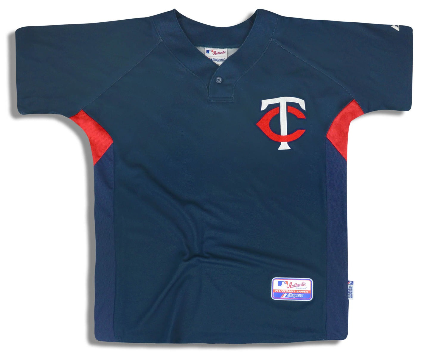 Majestic 2010 Embroidered Minnesota Twins Justin Morneau Mlb Jersey Size 48