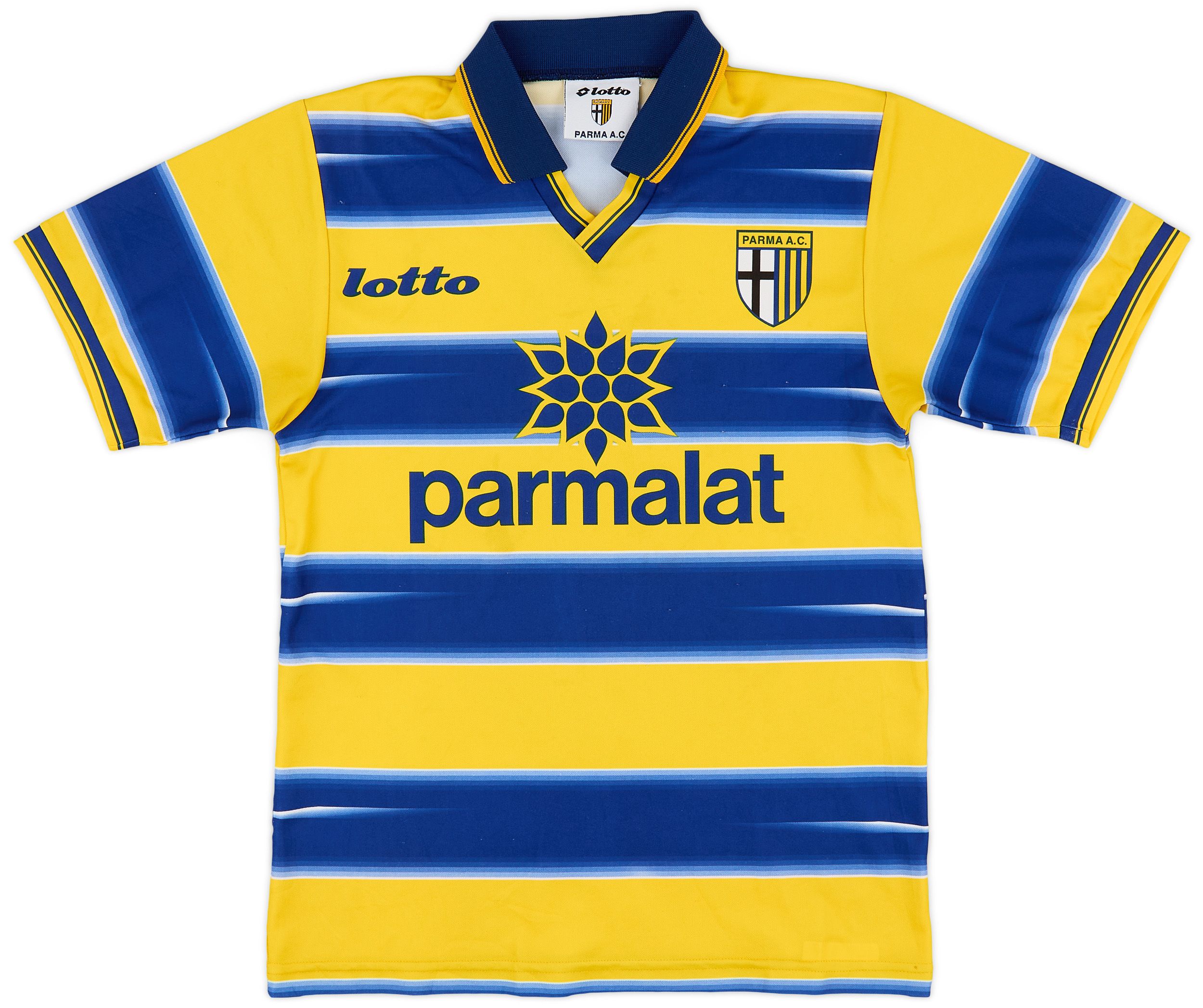 1998-99 Parma Home Shirt - 7/10 - (XL.Boys)