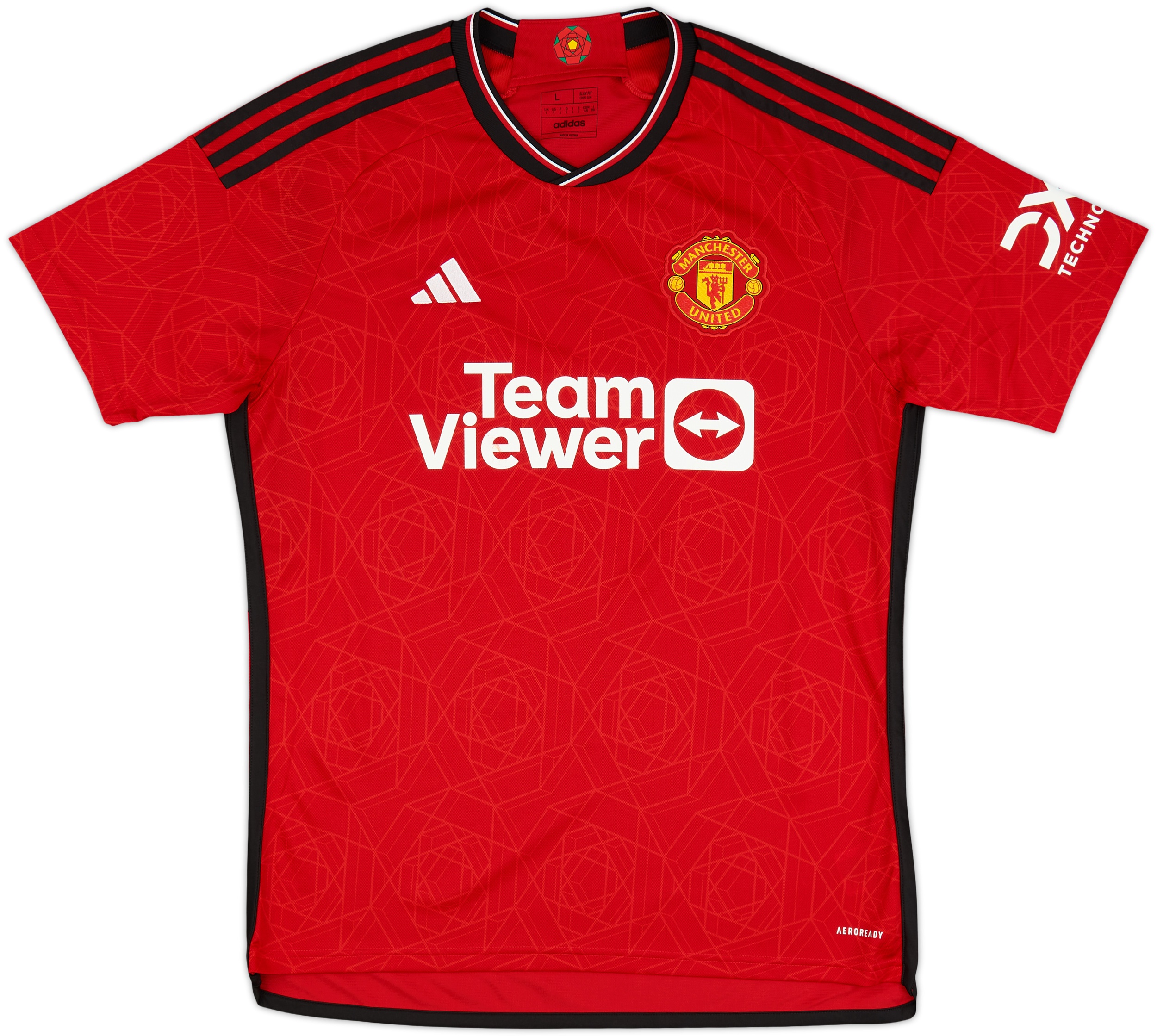 2023-24 Manchester United Home Shirt - 8/10 - (L)